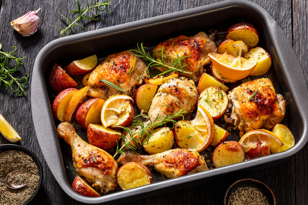 Simple One Tray Roast Dinner