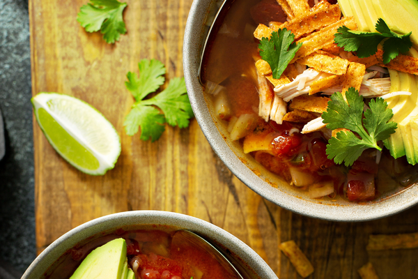 Simple Pulled Chicken & Black Bean Chili