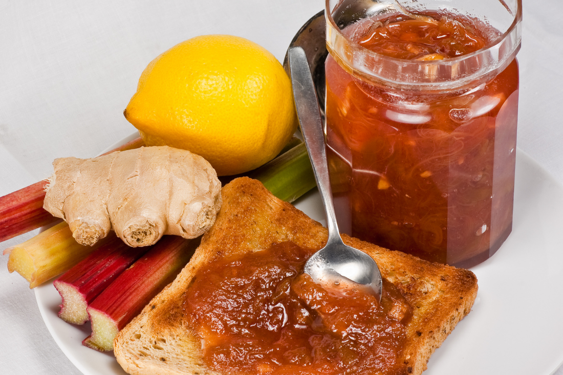 Soup Maker Rhubarb & Ginger Jam