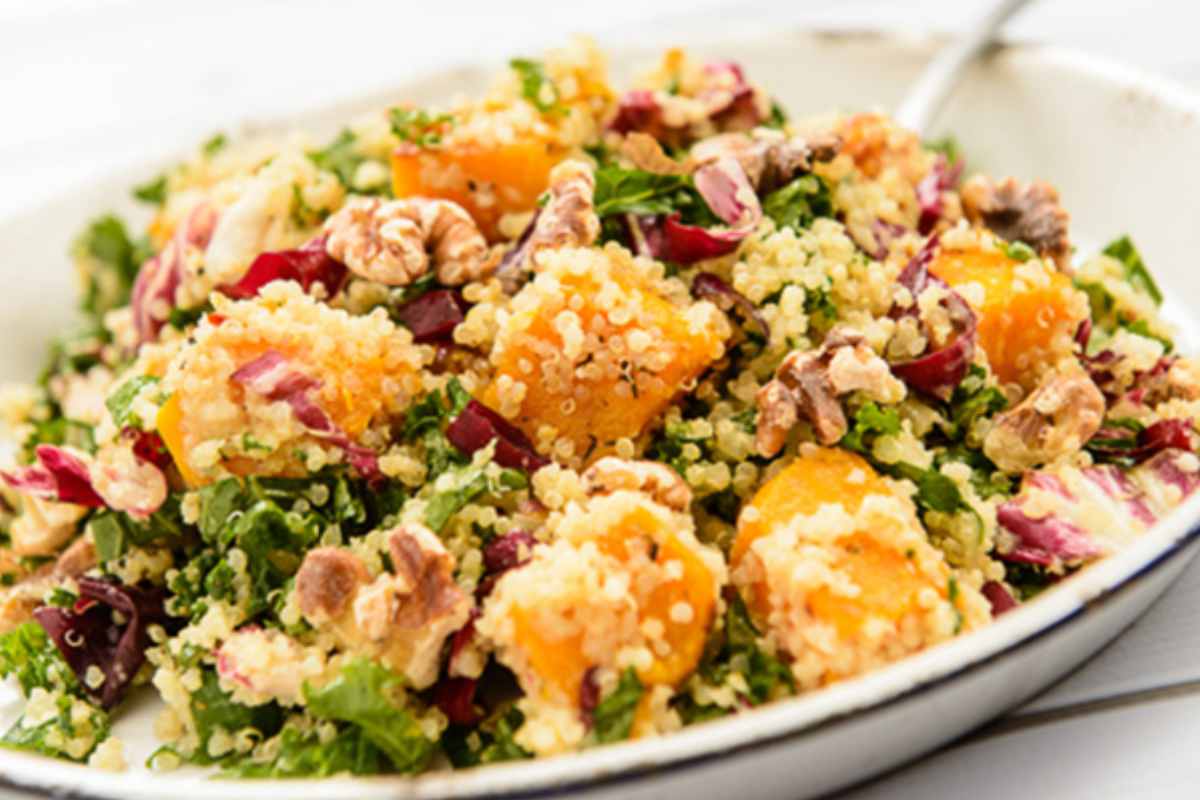 Warm Butternut Squash and Quinoa Salad