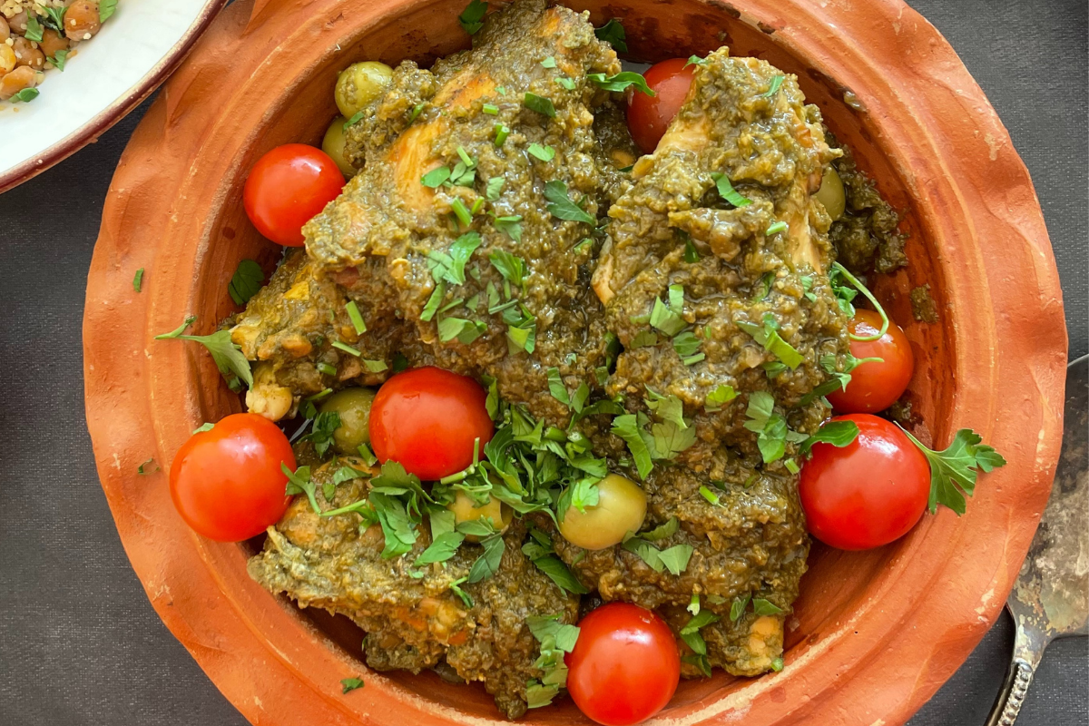 Chicken with Chermoula Sauce