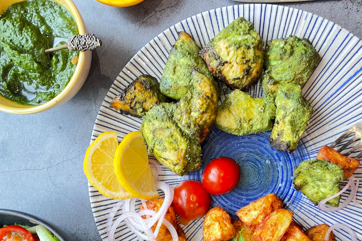 Hariyali Chicken (Air Fryer)