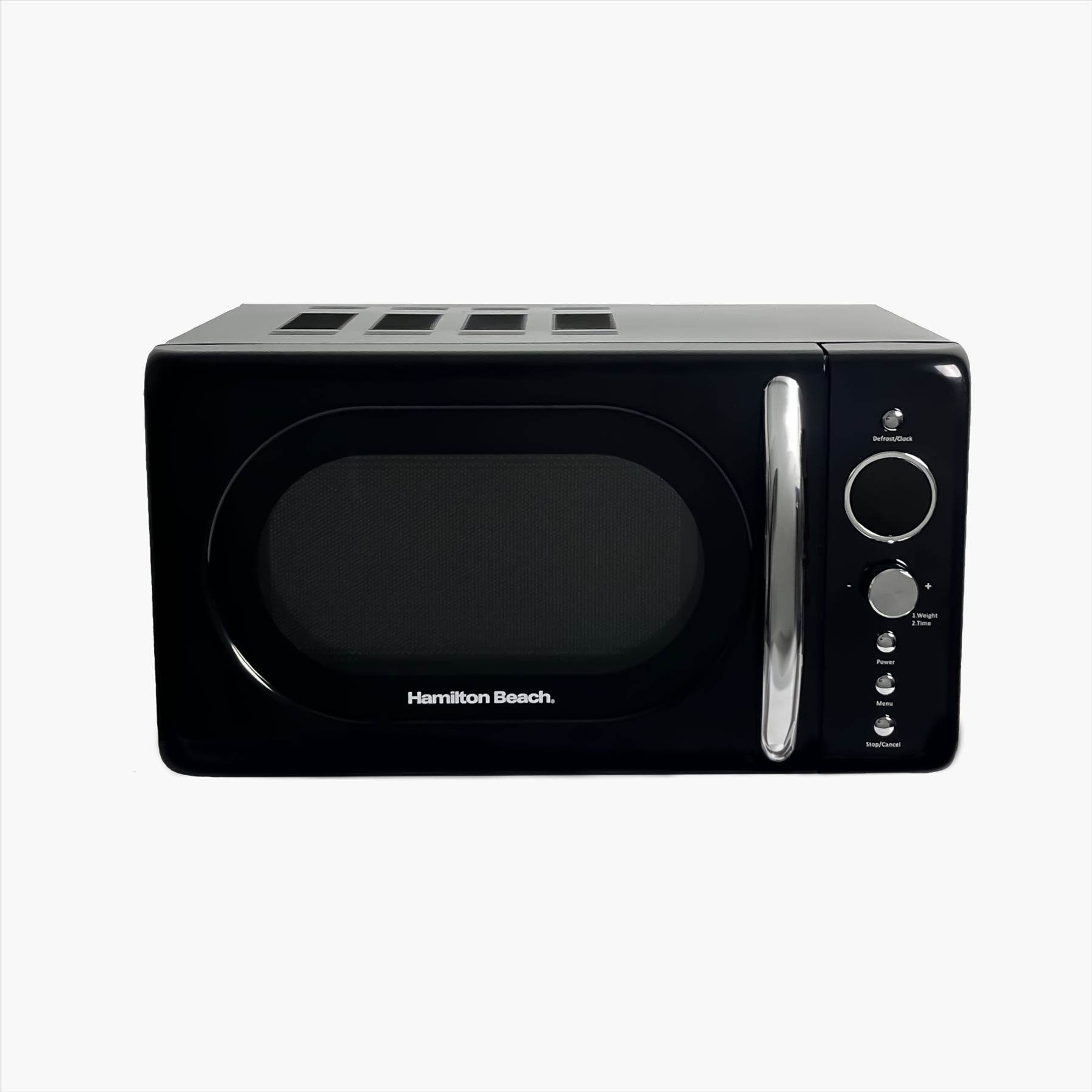 Hamilton Beach Ella Kettle, Toaster & Microwave Set - Black - Hamilton Beach UK