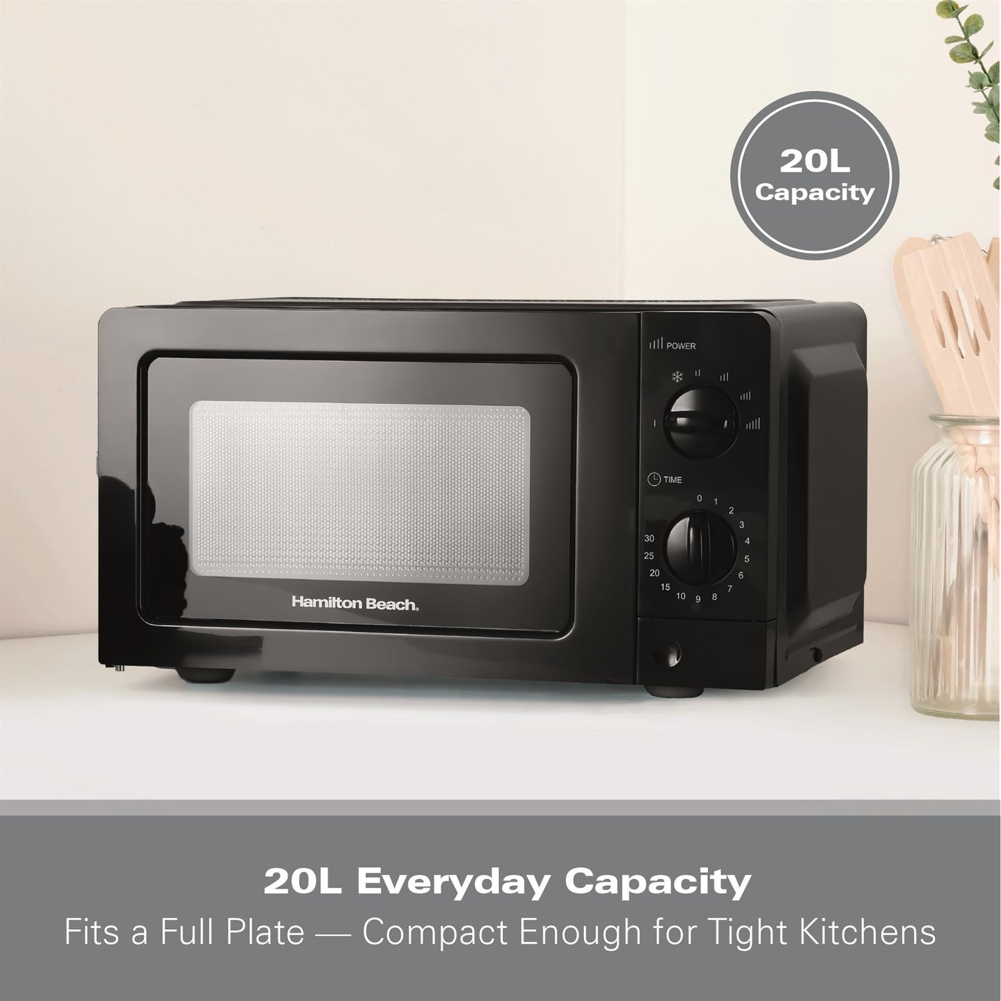 Hamilton Beach 20L Standard Microwave