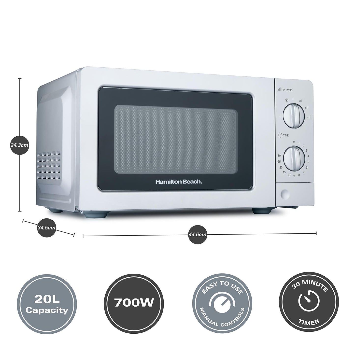 Hamilton Beach Rise Polished Kitchen Set
