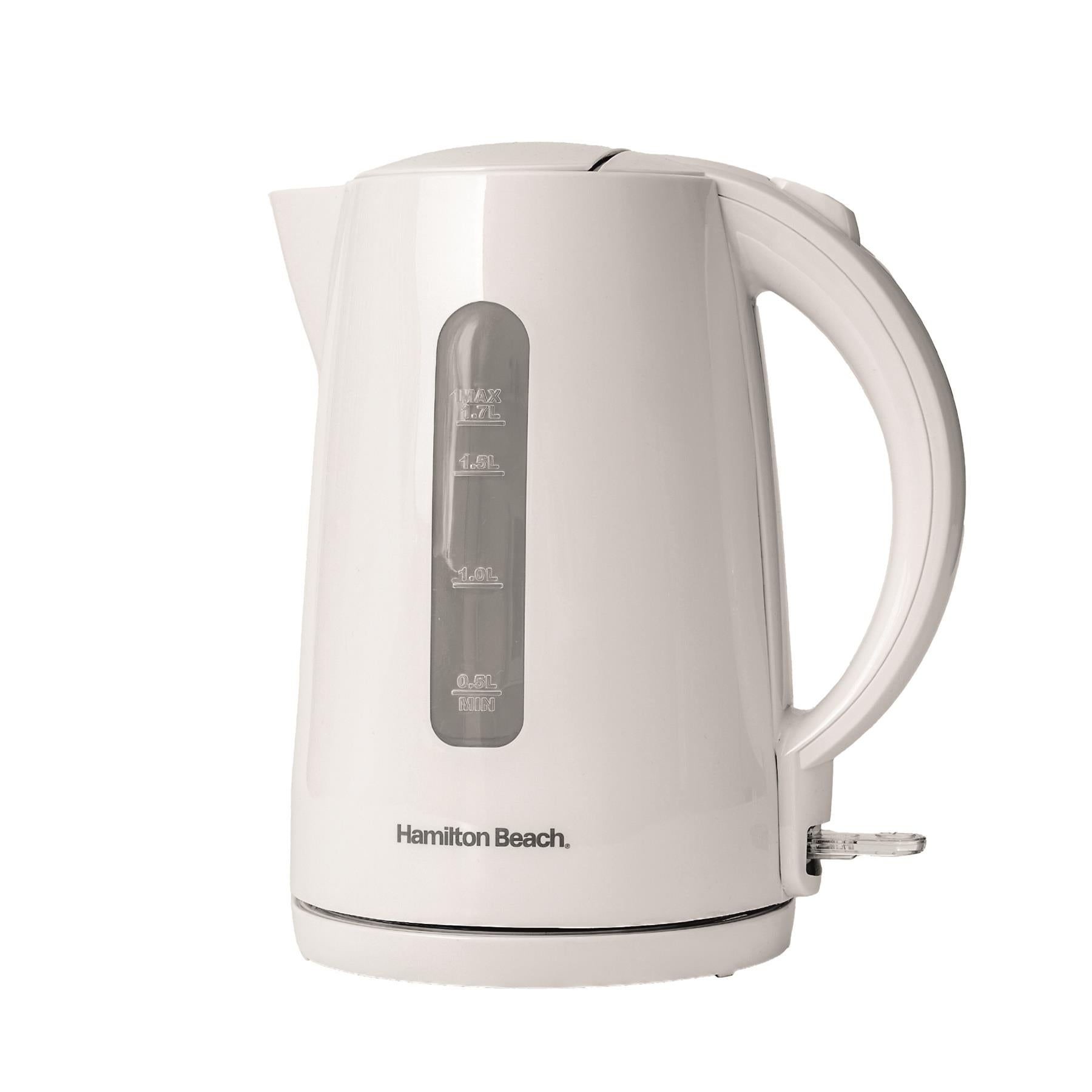 Hamilton Beach Essentials 1.7L Rapid Boil Kettle White