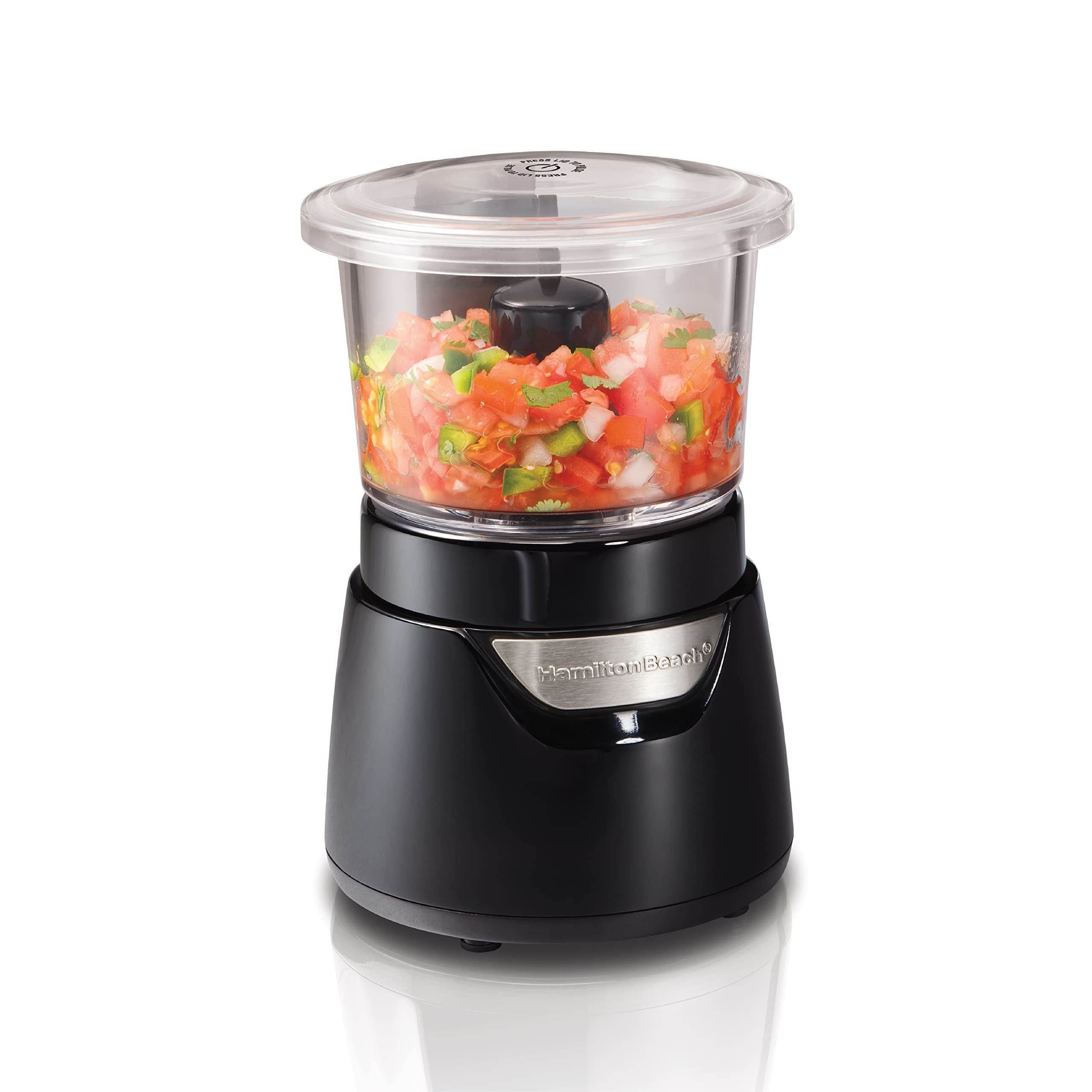 Hamilton Beach 700ml Stack & Press Glass Bowl Chopper - Hamilton Beach UK