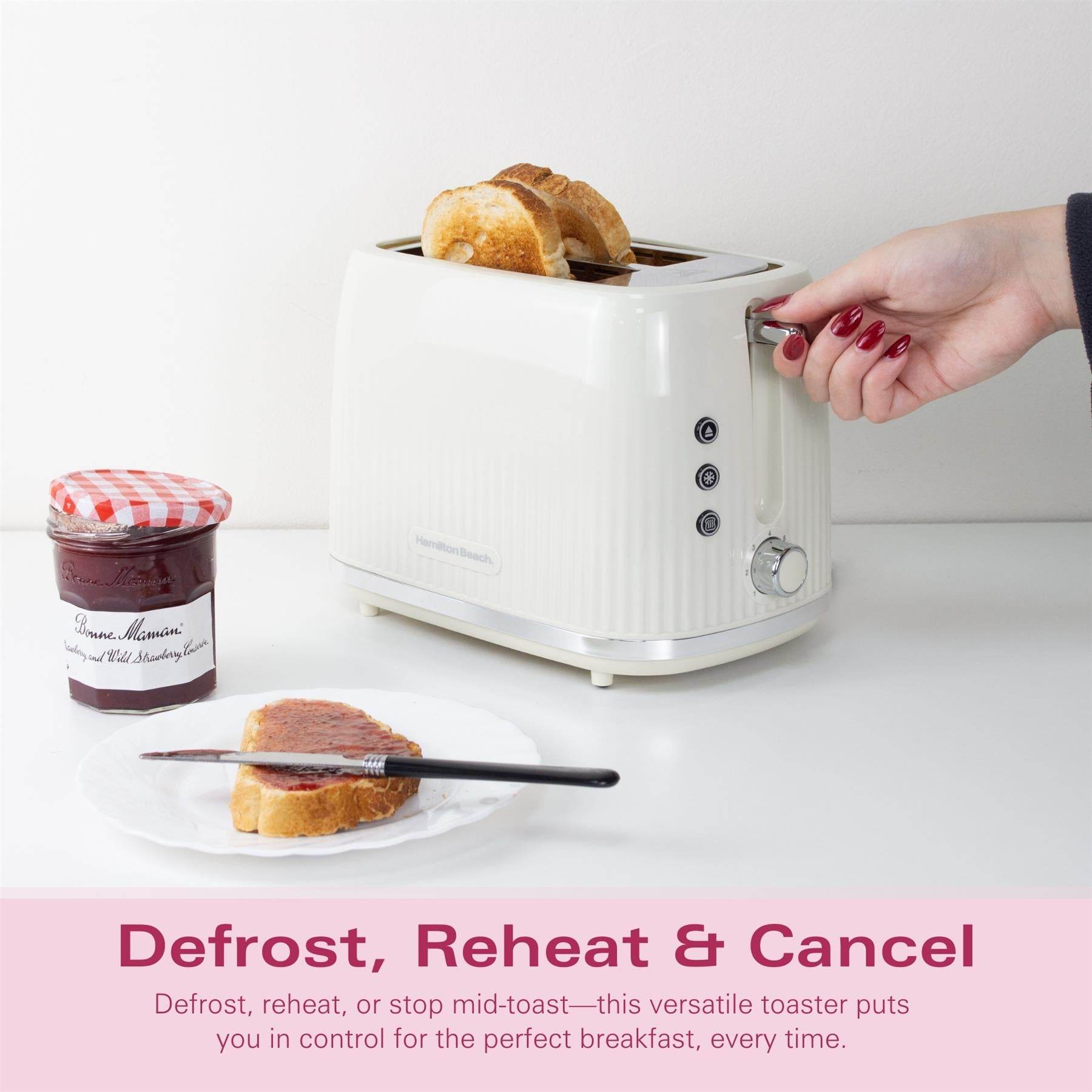 Hamilton Beach Miami 2 Slice Toaster - Sand - Hamilton Beach UK