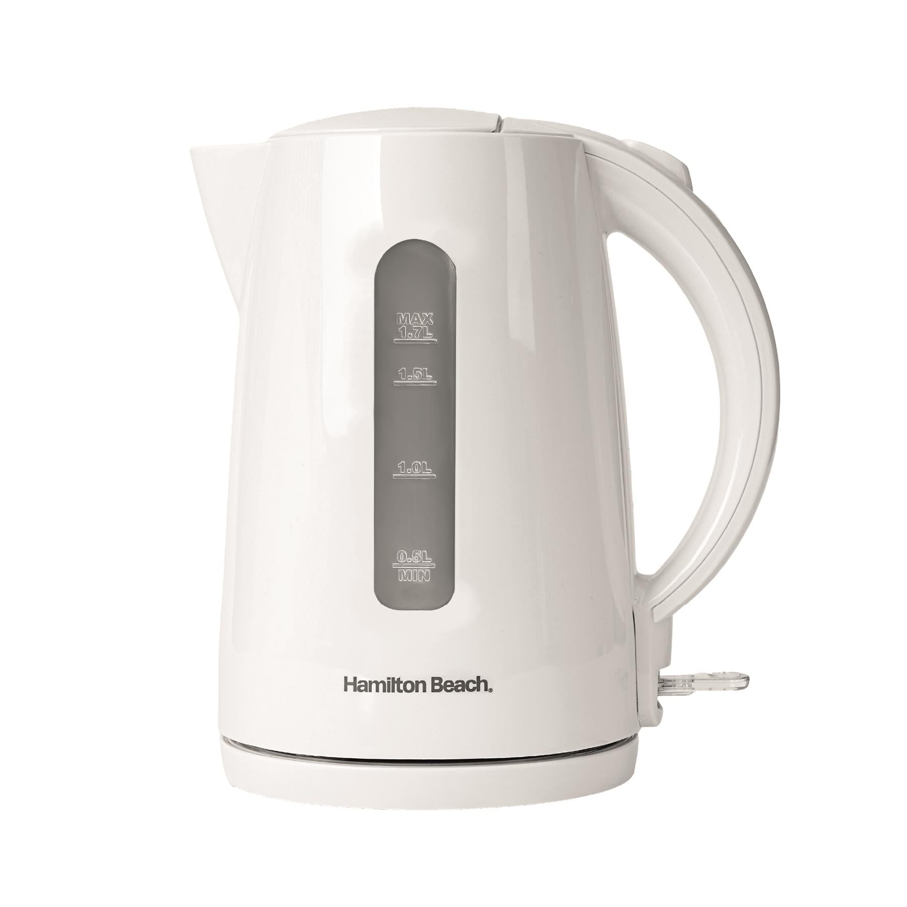 Hamilton Beach Essentials 1.7L Rapid Boil Kettle White