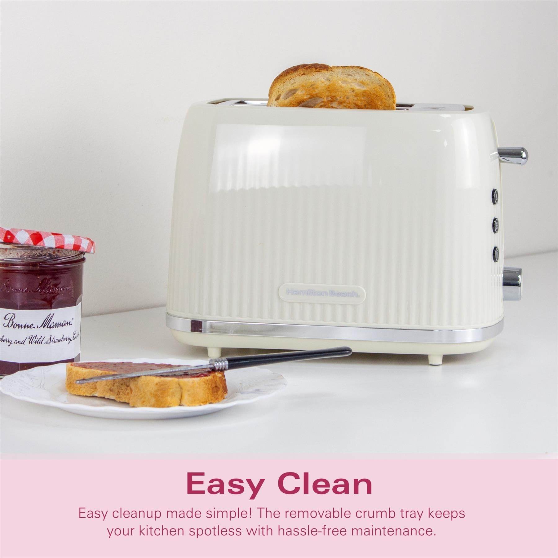 Hamilton Beach Miami 2 Slice Toaster - Sand - Hamilton Beach UK