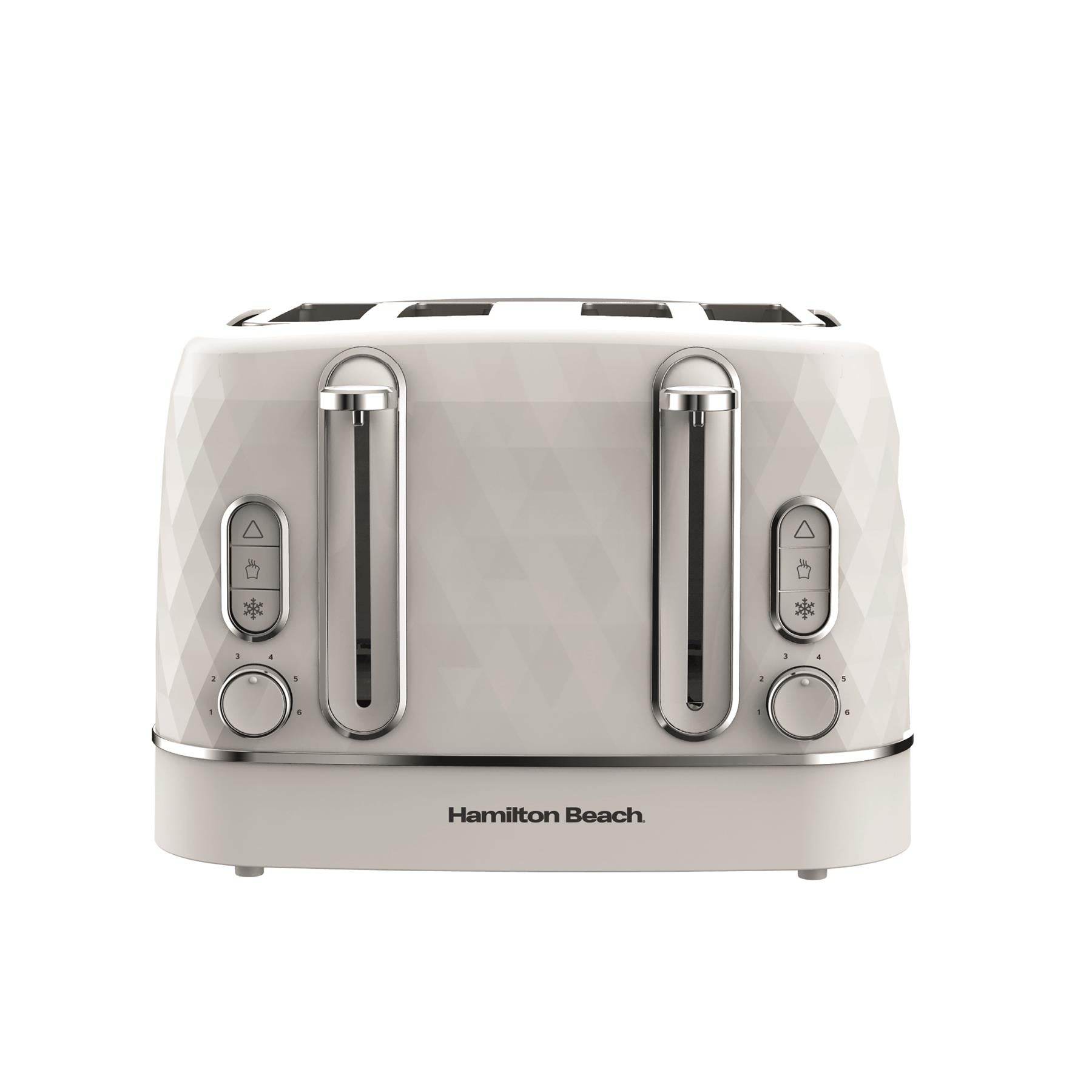 Hamilton Beach Diamond Textured 4 Slice Toasters - Hamilton Beach UK