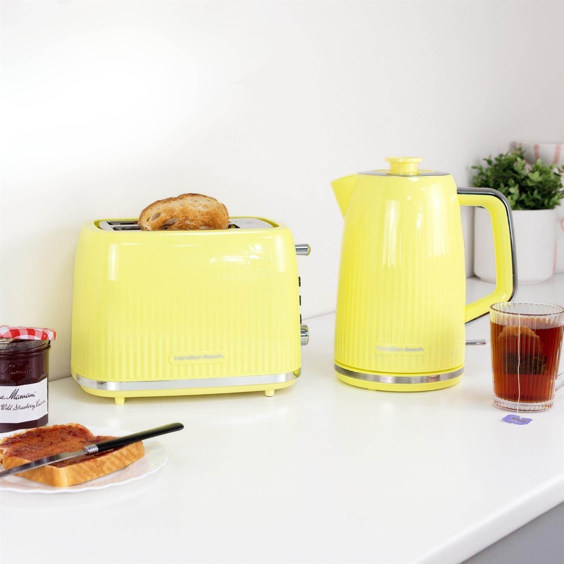 Hamilton Beach Miami Kettle & Toaster Set - Banana Split - Hamilton Beach UK