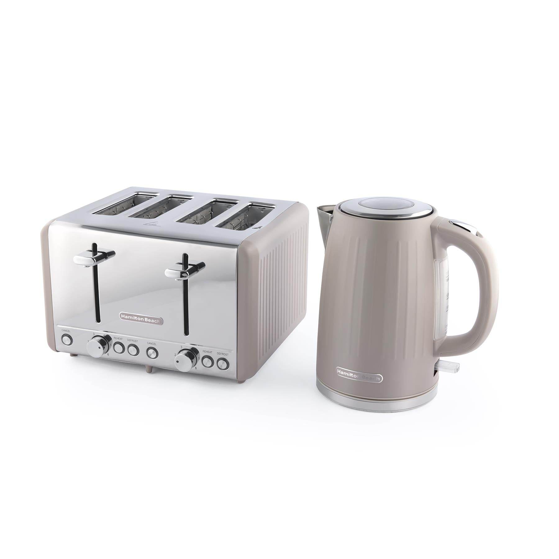 Hamilton Beach Harmony Kettle & Toaster Set - Cappuccino - Hamilton Beach UK