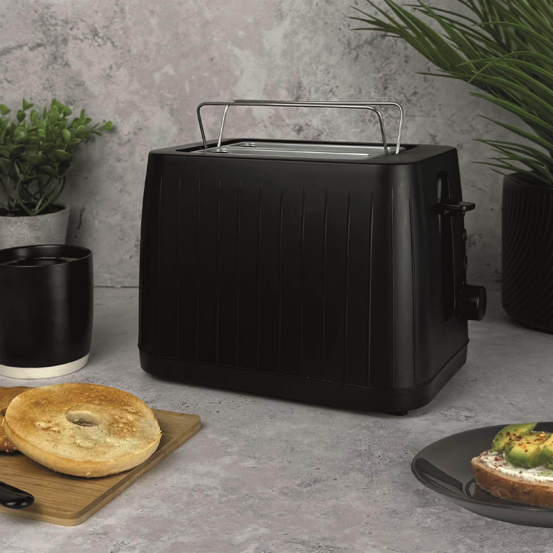 Hamilton Beach Stealth 2 Slice Textured Toaster - Matte Black - Hamilton Beach UK