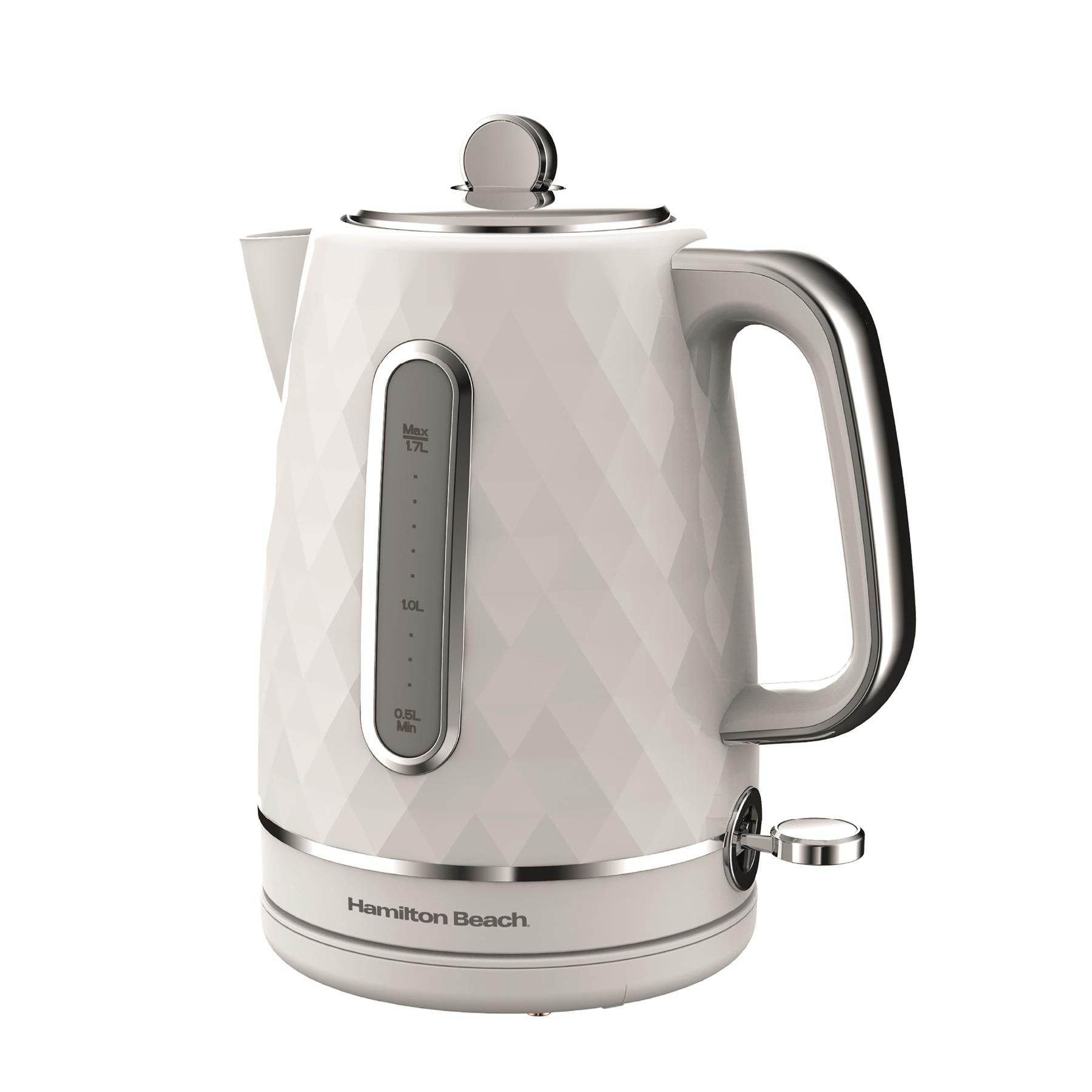 Hamilton Beach Diamond Textured 1.7L Kettles - Hamilton Beach UK