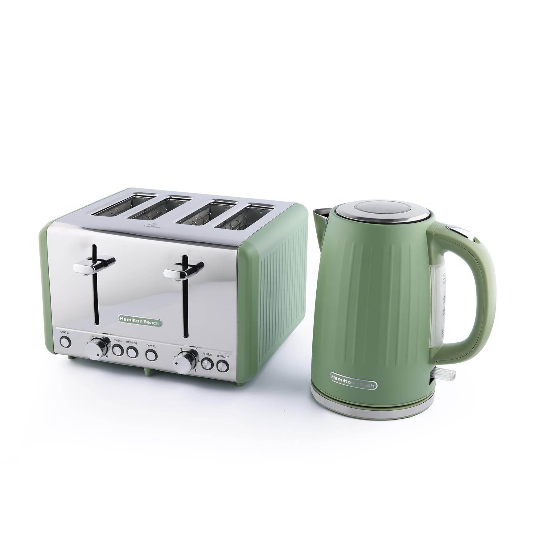Hamilton Beach Harmony Kettle & Toaster Set - Matcha - Hamilton Beach UK