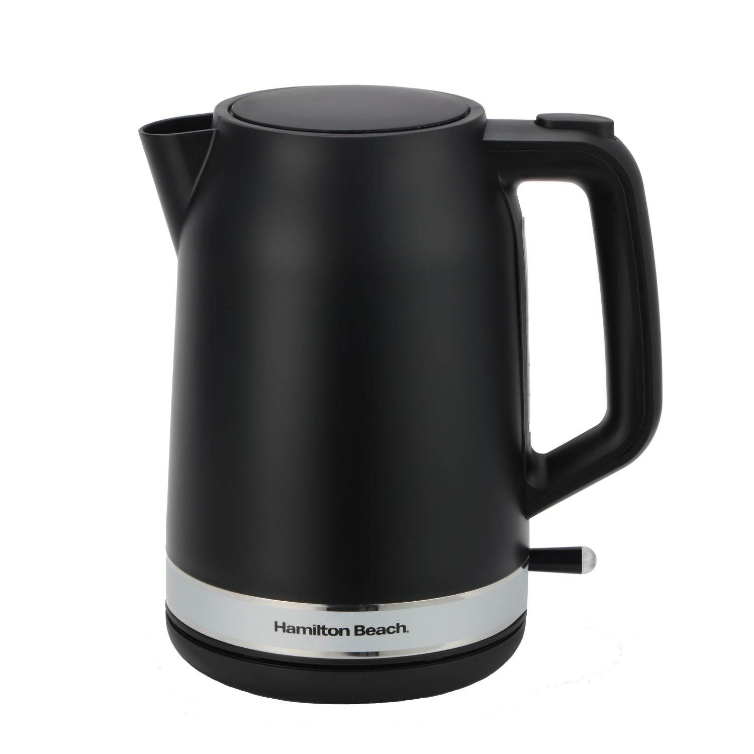 Hamilton Beach Ella Kettle, Toaster, Microwave & Coffee Machine Set - Black - Hamilton Beach UK