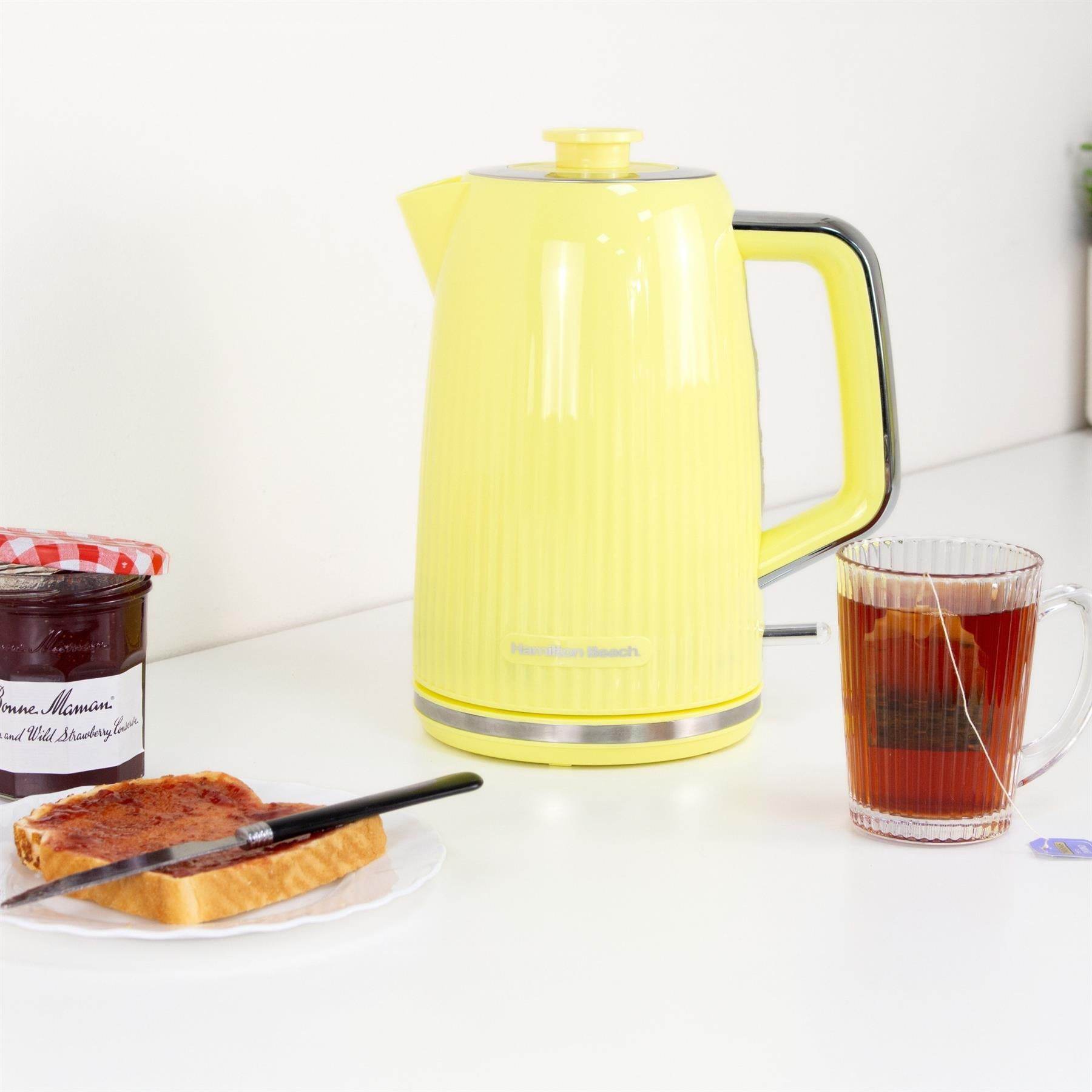 Hamilton Beach Miami 1.7L Kettle - Banana Split - Hamilton Beach UK