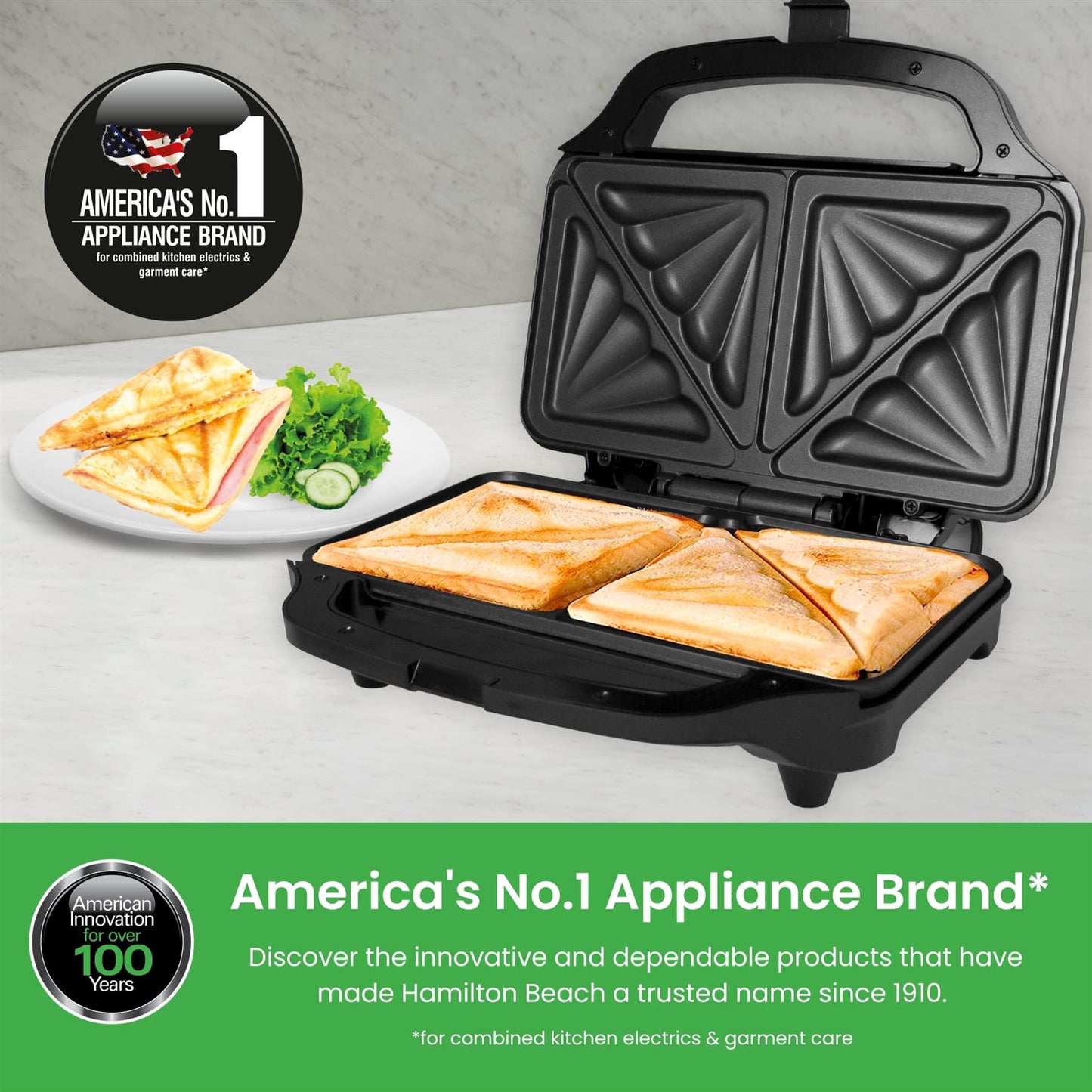 Hamilton Beach 2 Slice Deep Fill Sandwich Toaster