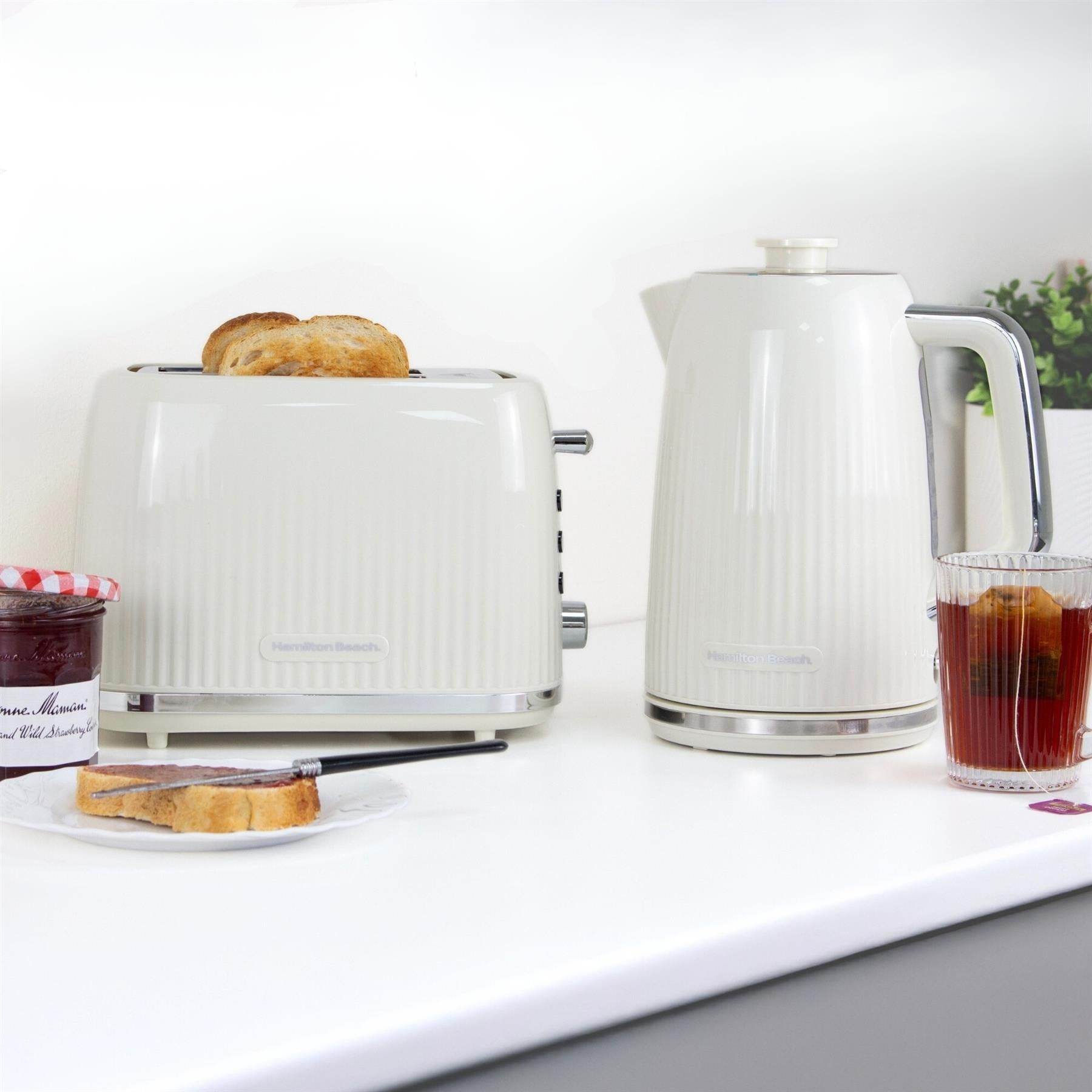 Hamilton Beach Miami Kettle & Toaster Set - Sand - Hamilton Beach UK
