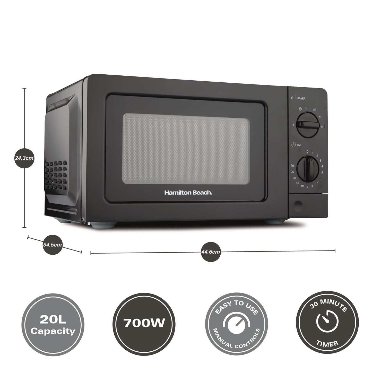 Hamilton Beach 20L Standard Microwave