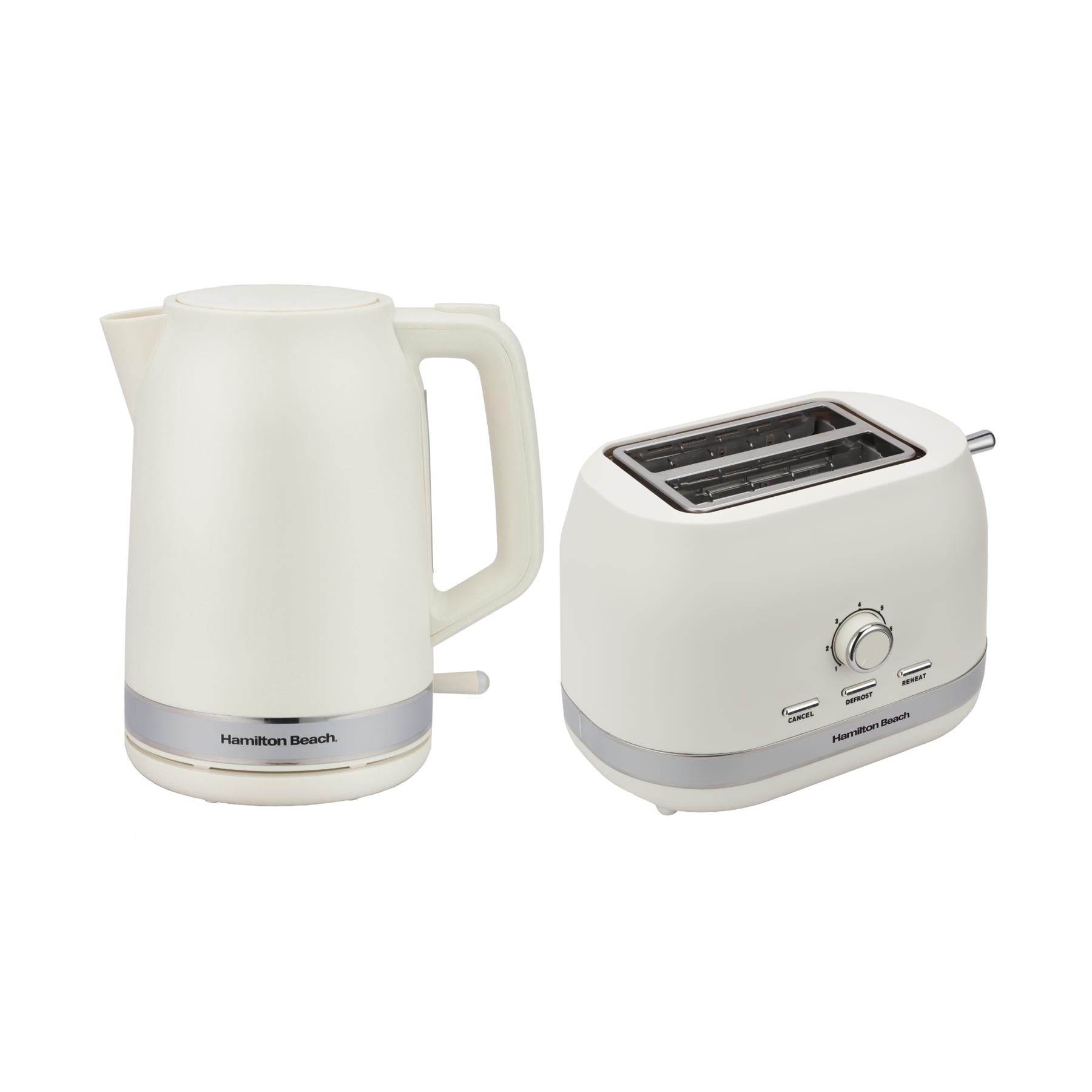 Hamilton Beach Ella Kettle & Toaster Set - Matte Latte - Hamilton Beach UK