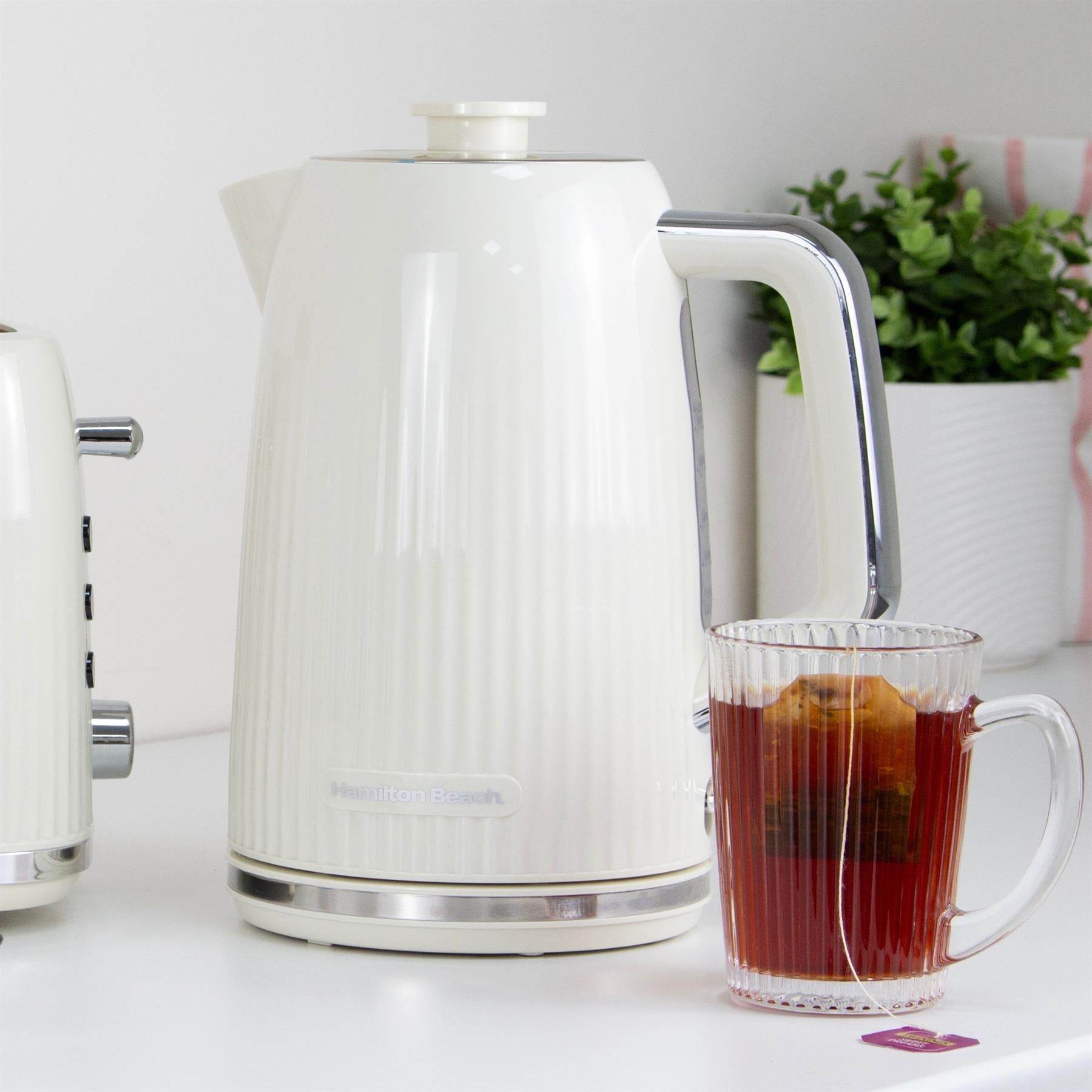 Hamilton Beach Miami 1.7L Kettle - Sand - Hamilton Beach UK