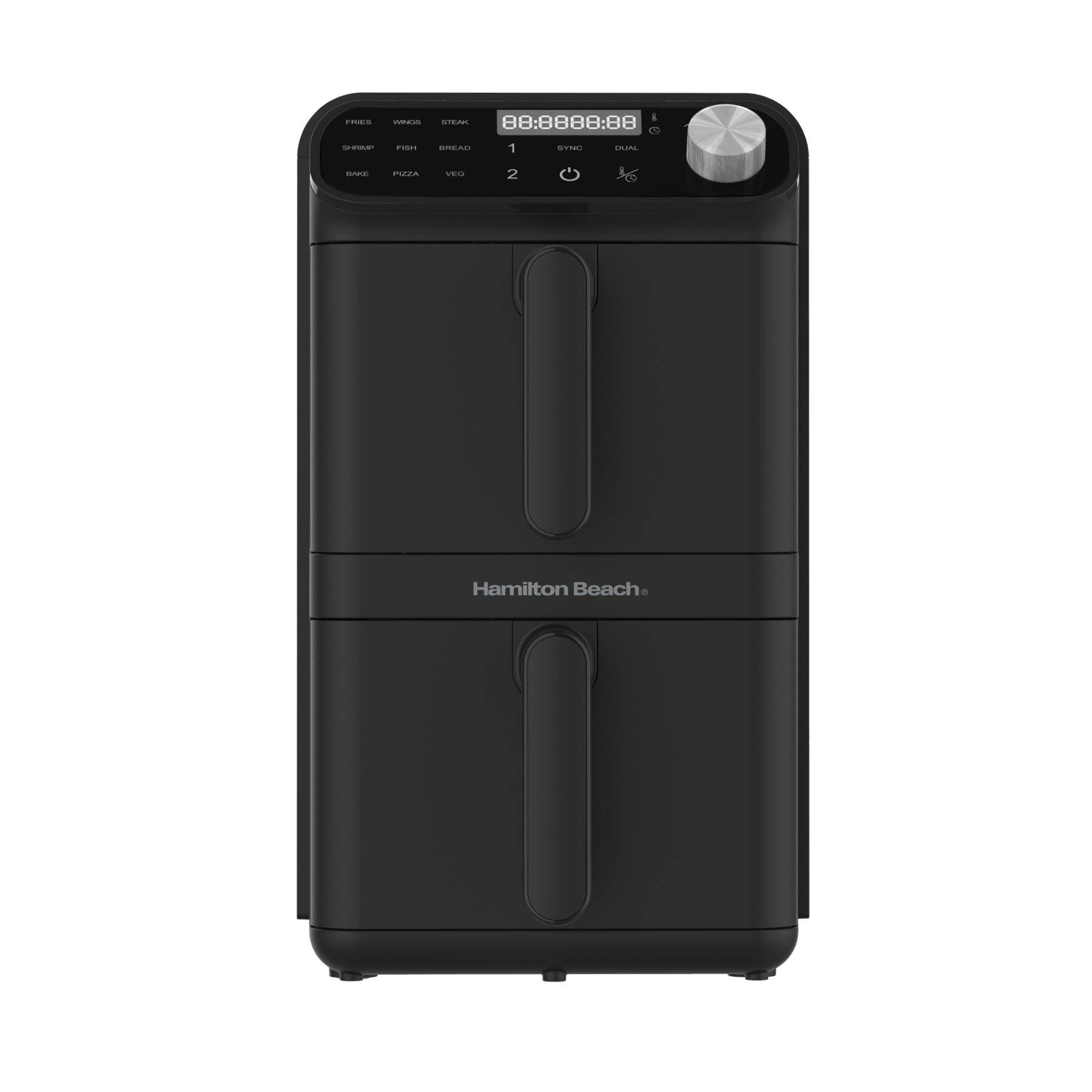 Hamilton Beach XXL Dual Stack 2 Drawer Air Fryer - Hamilton Beach UK