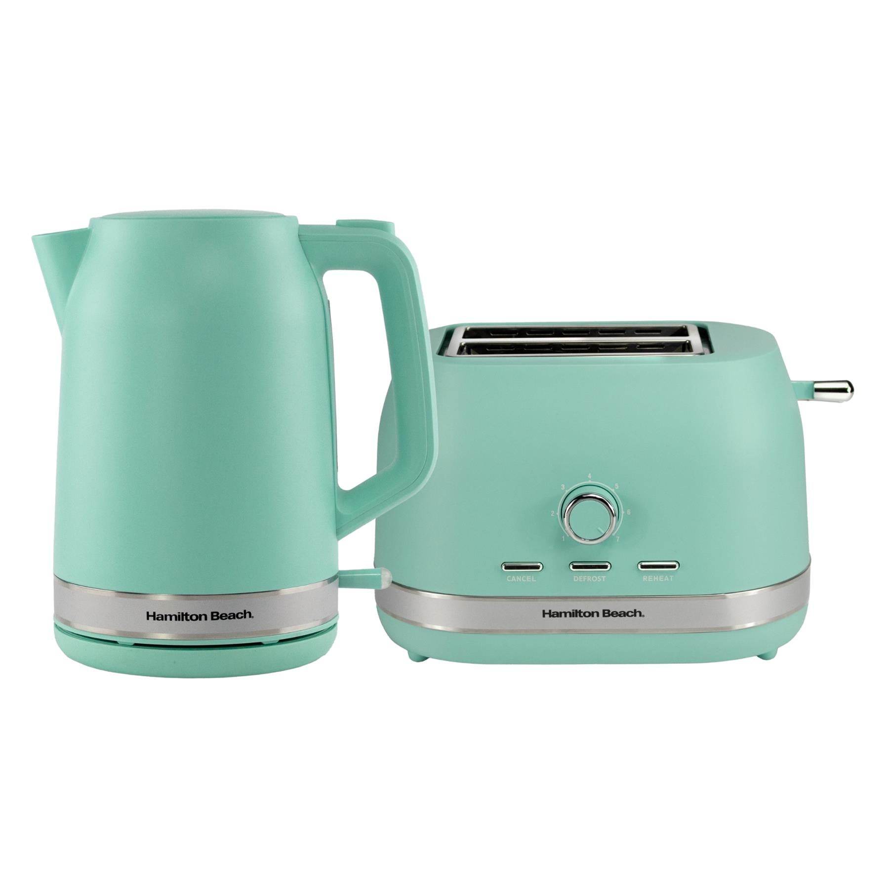 Hamilton Beach Ella Kettle & Toaster Set - Mint - Hamilton Beach UK