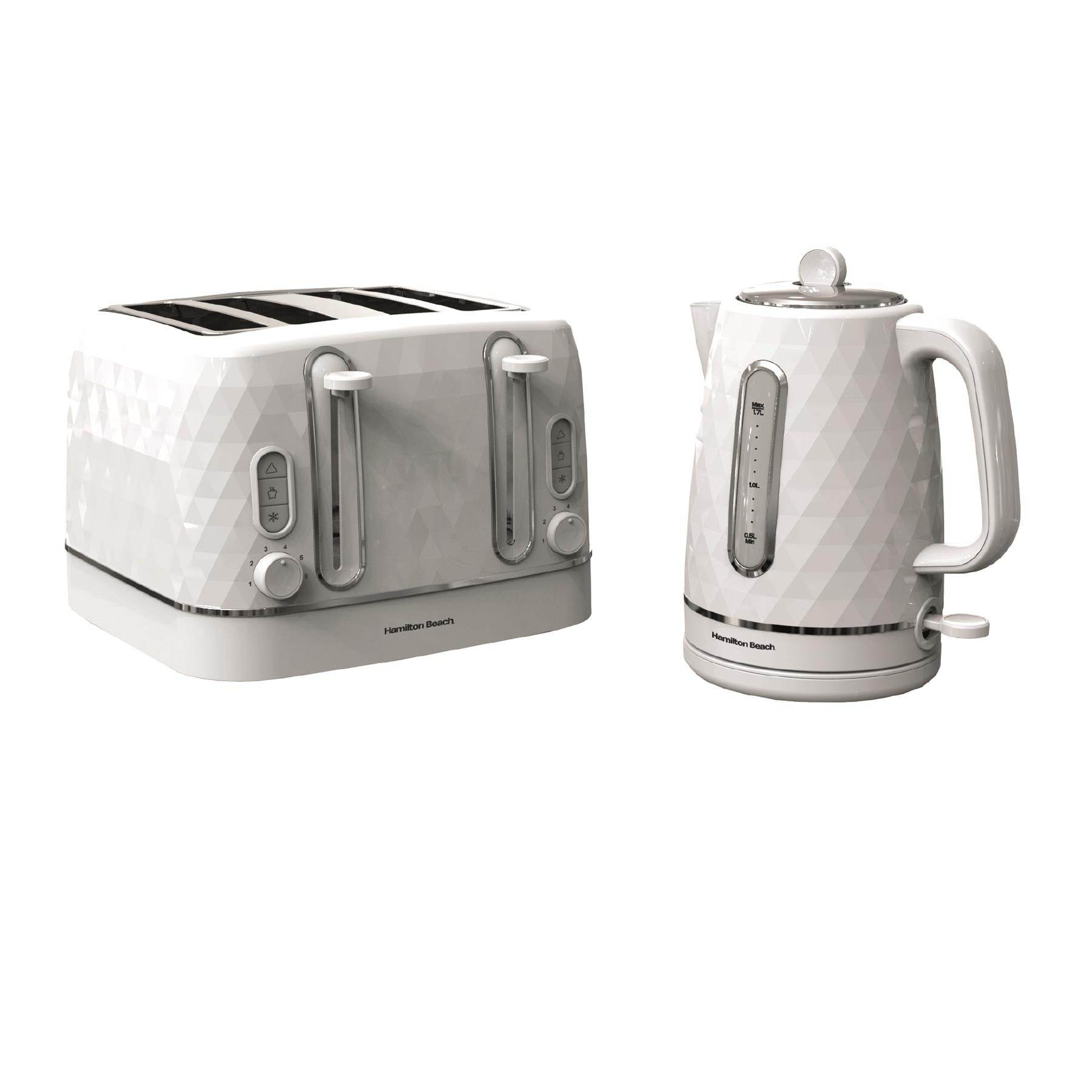 Hamilton Beach Diamond Textured 4 Slice Toasters - Hamilton Beach UK