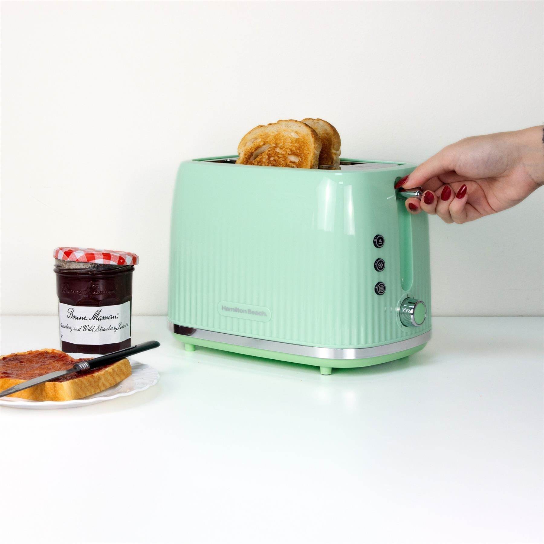 Hamilton Beach Miami 2 Slice Toaster - Mojito Mint - Hamilton Beach UK
