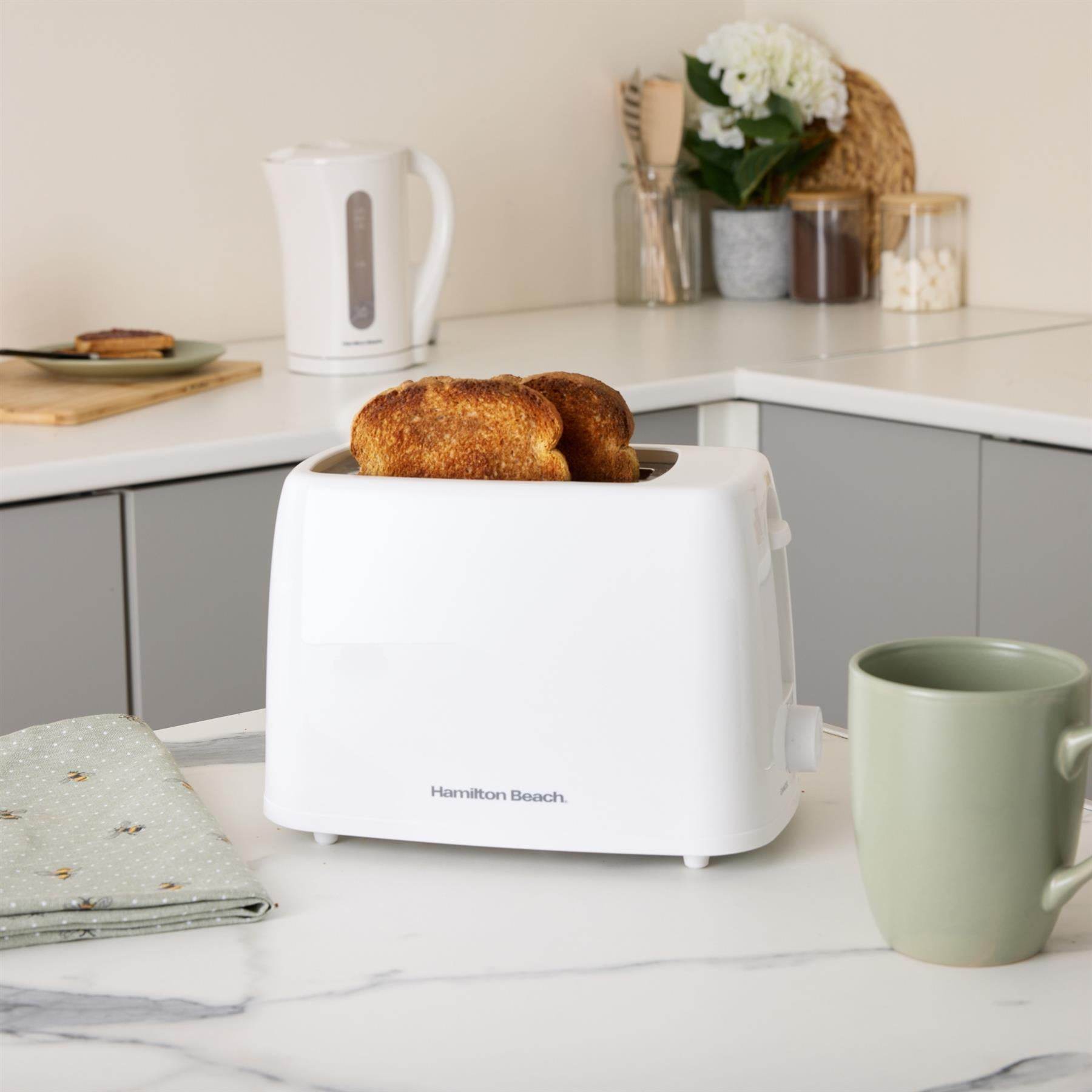 Hamilton Beach Essential Kettle & Toaster Set - White - Hamilton Beach UK