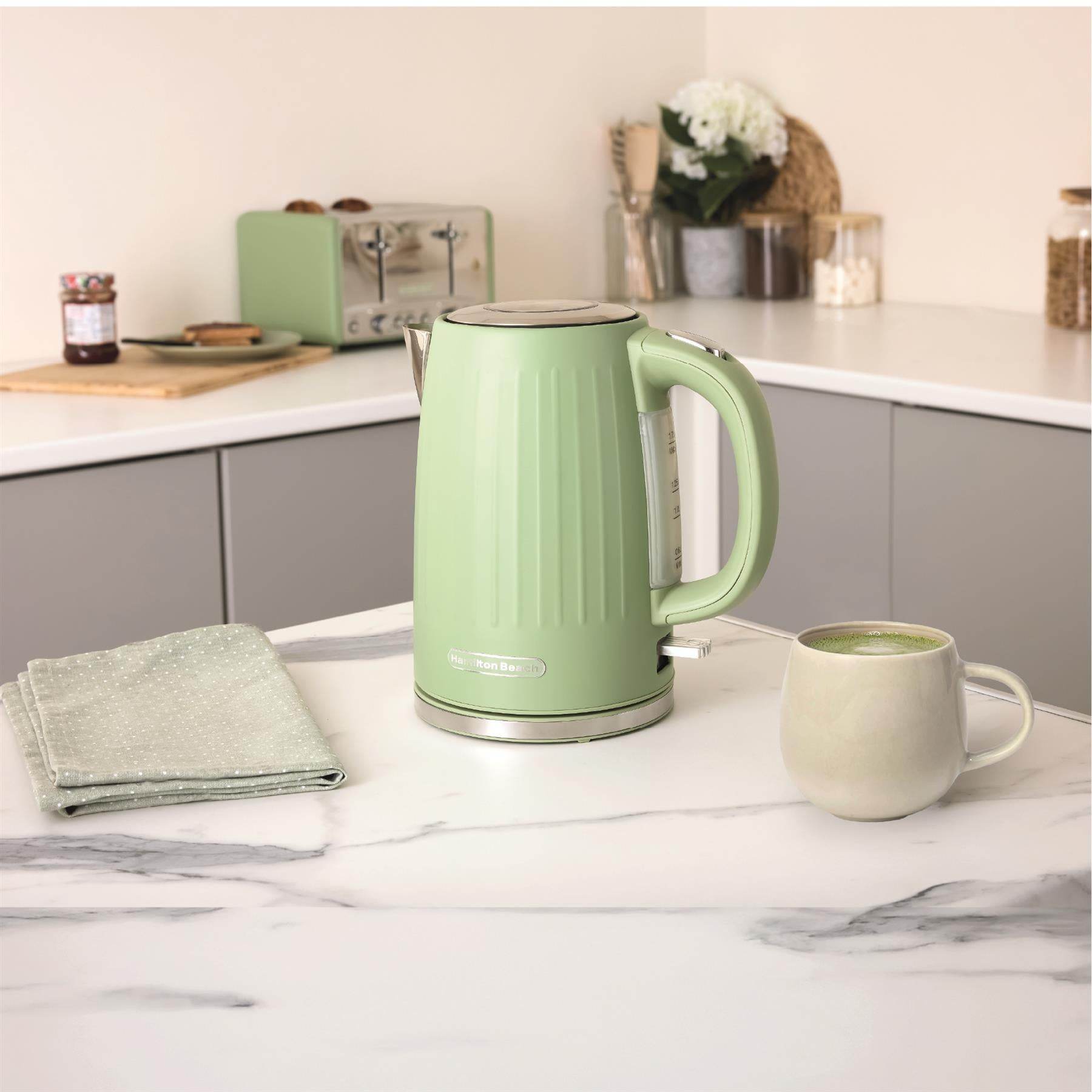 Hamilton Beach Harmony Kettle & Toaster Set - Matcha - Hamilton Beach UK