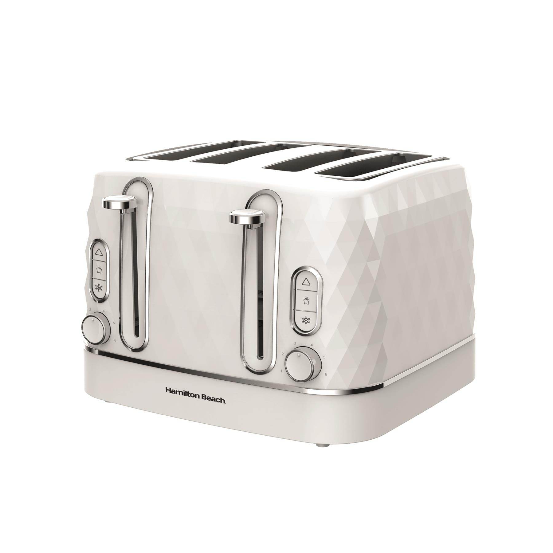 Hamilton Beach Diamond Textured 4 Slice Toasters - Hamilton Beach UK