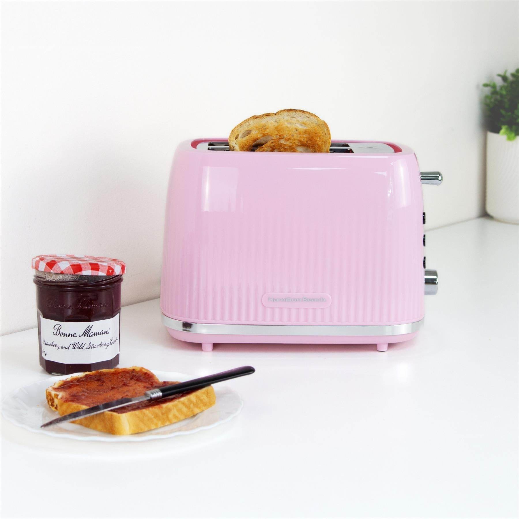 Hamilton Beach Miami Kettle & Toaster Set - Flamingo Pink - Hamilton Beach UK