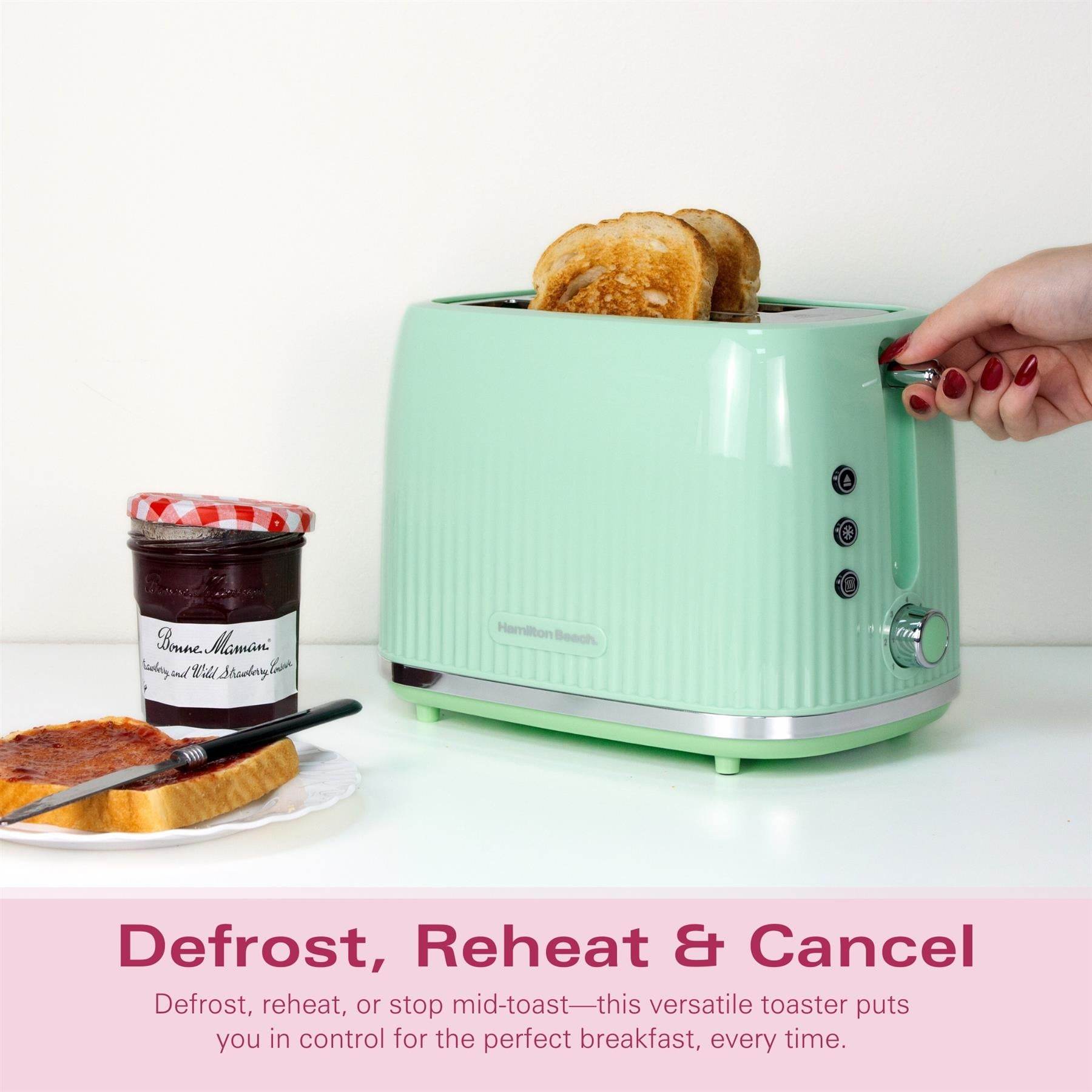 Hamilton Beach Miami 2 Slice Toaster - Mojito Mint - Hamilton Beach UK