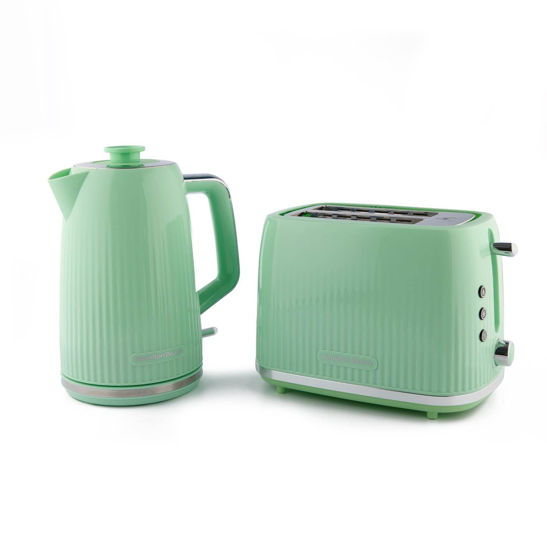 Hamilton Beach Miami Kettle & Toaster Set - Mojito Mint - Hamilton Beach UK