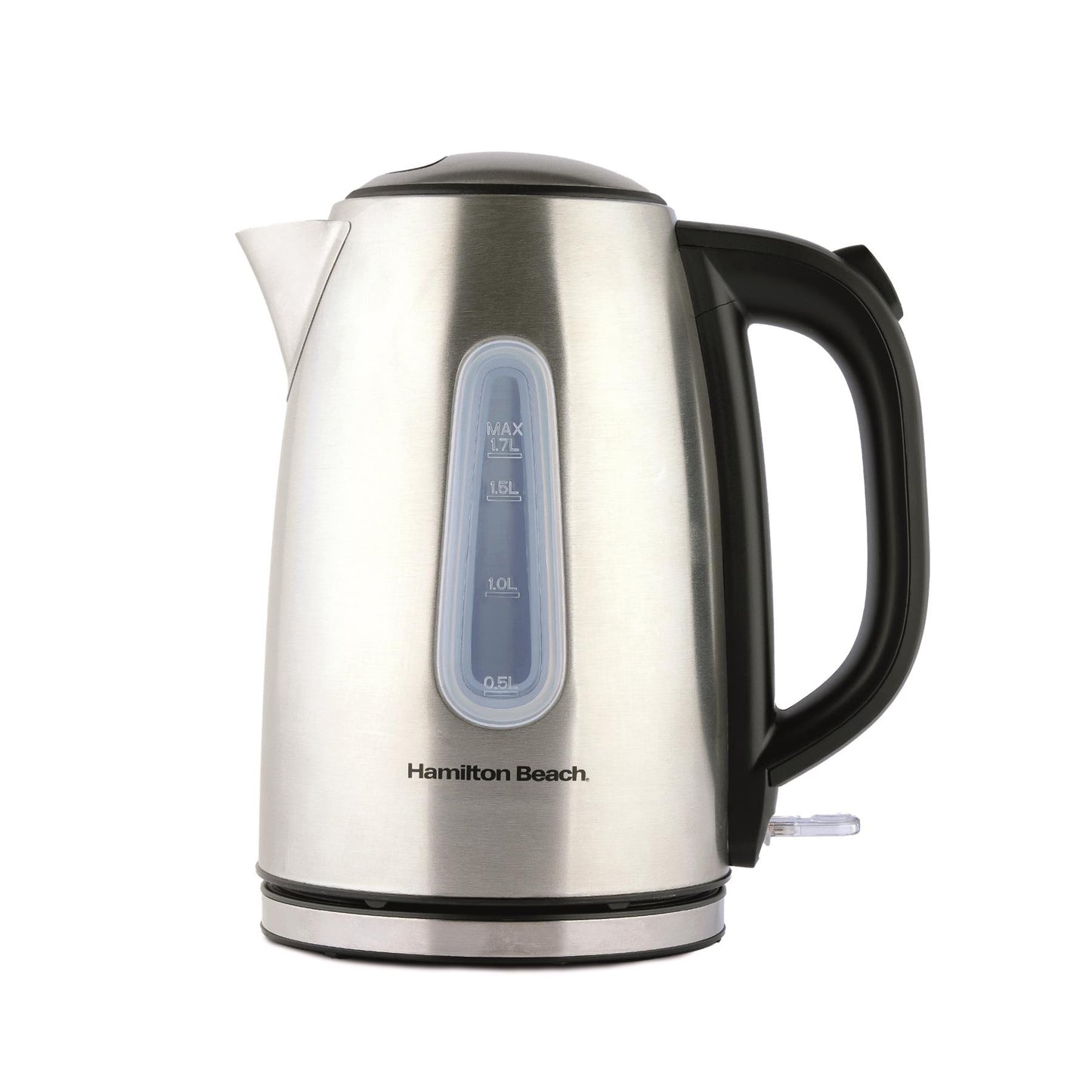 Hamilton Beach Rise 1.7L Brushed Stainless Steel Kettle
