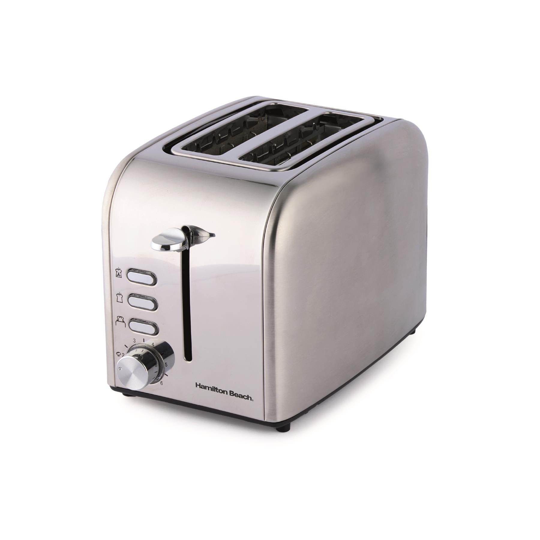 Hamilton Beach Rise Stainless Steel 2 & 4 Slice Toasters - Hamilton Beach UK