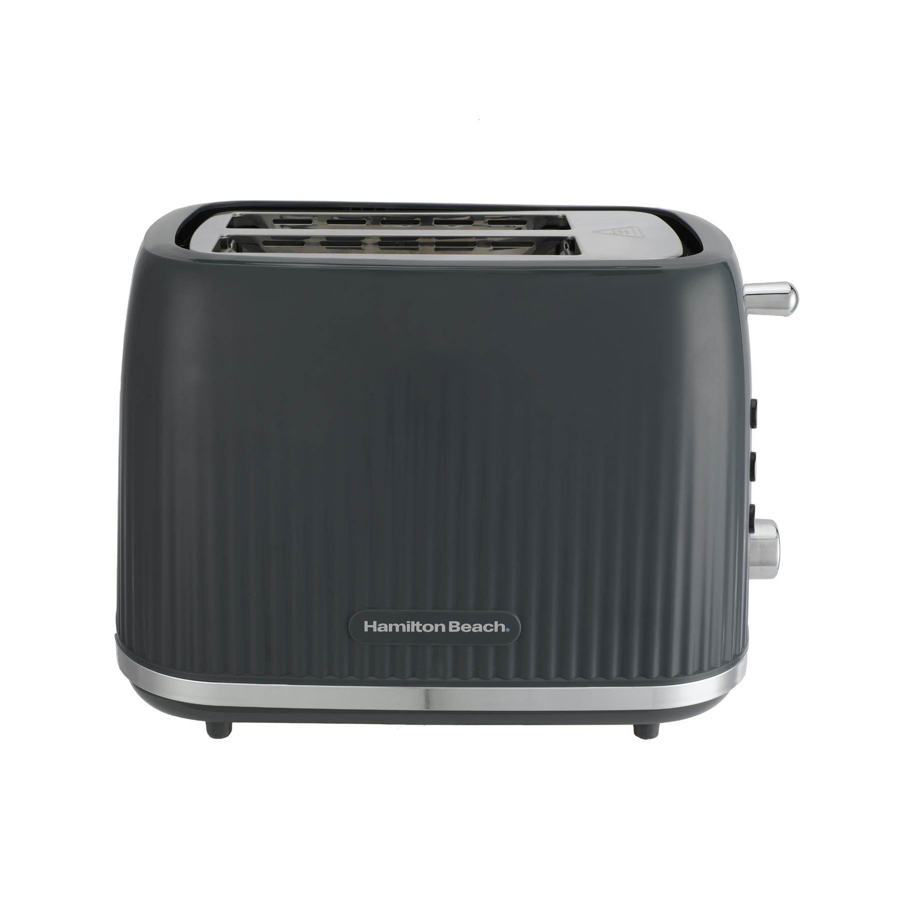 Hamilton Beach Miami 2 Slice Toaster - Charcoal Grey - Hamilton Beach UK