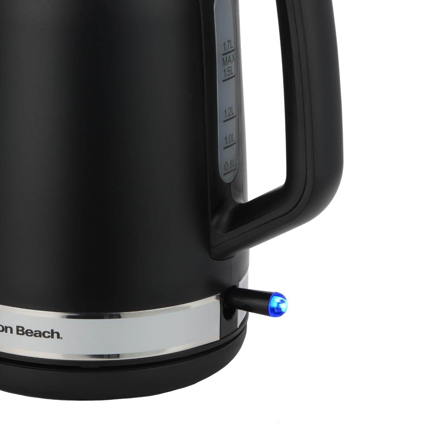 Hamilton Beach Ella Kettle & Toaster Set - Matte Black - Hamilton Beach UK
