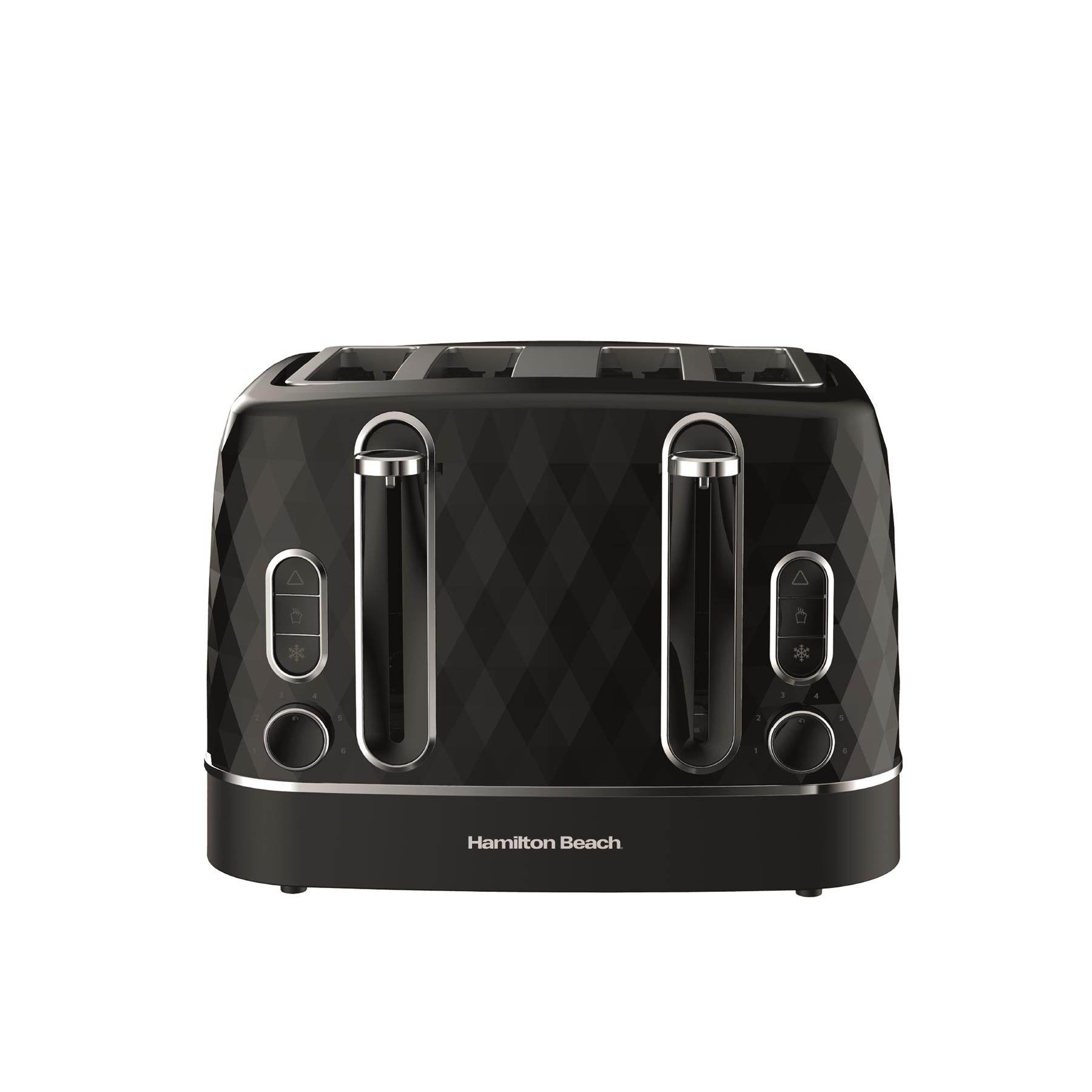 Hamilton Beach Diamond Textured 4 Slice Toasters - Hamilton Beach UK