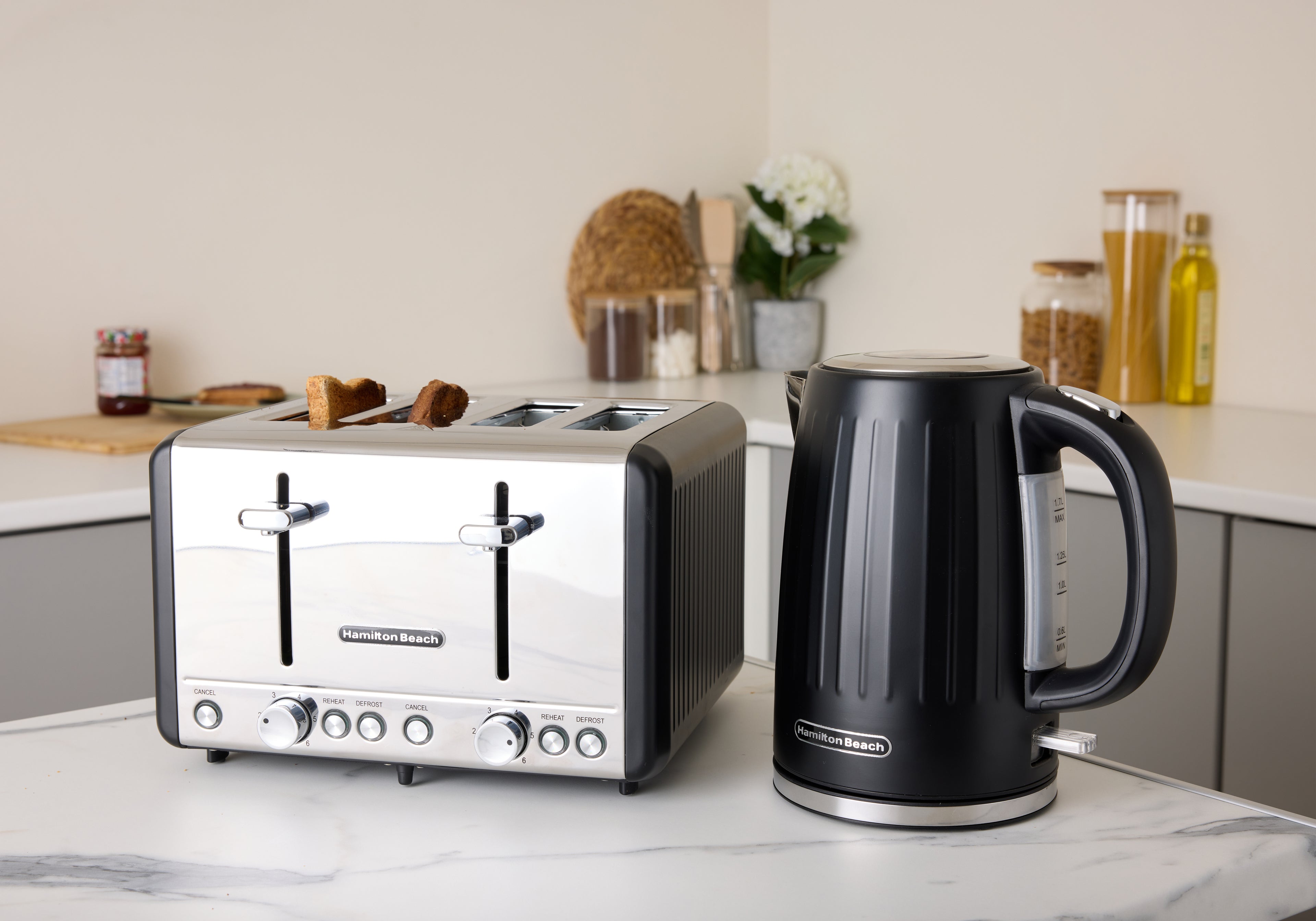 Hamilton Beach Harmony 4 Slice Toaster - Espresso
