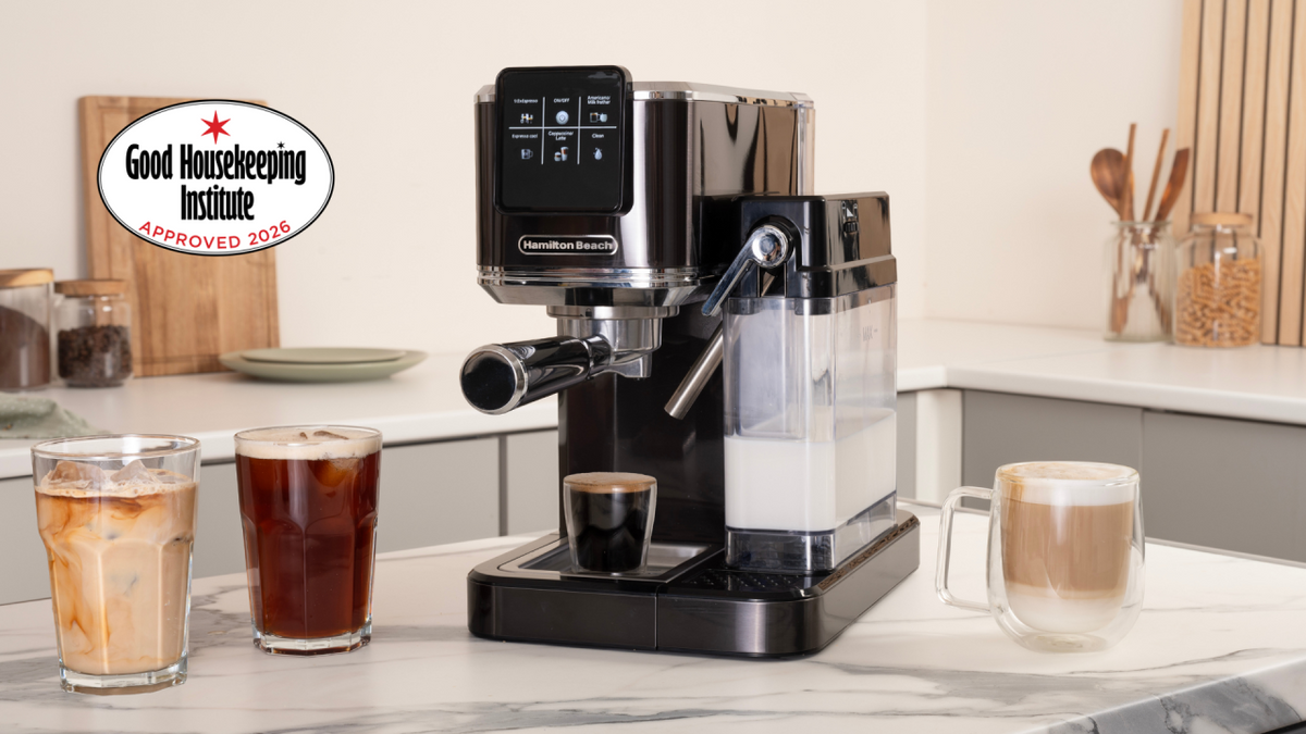 Hamilton Beach BaristaPro+ Touch 8-in-1 Espresso Machine Recognised by Good Housekeeping