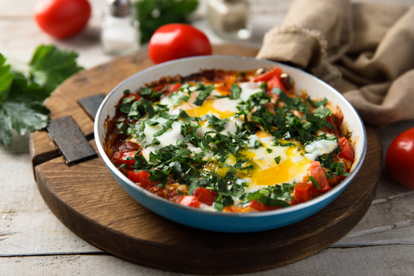 Simple Microwave Shakshuka