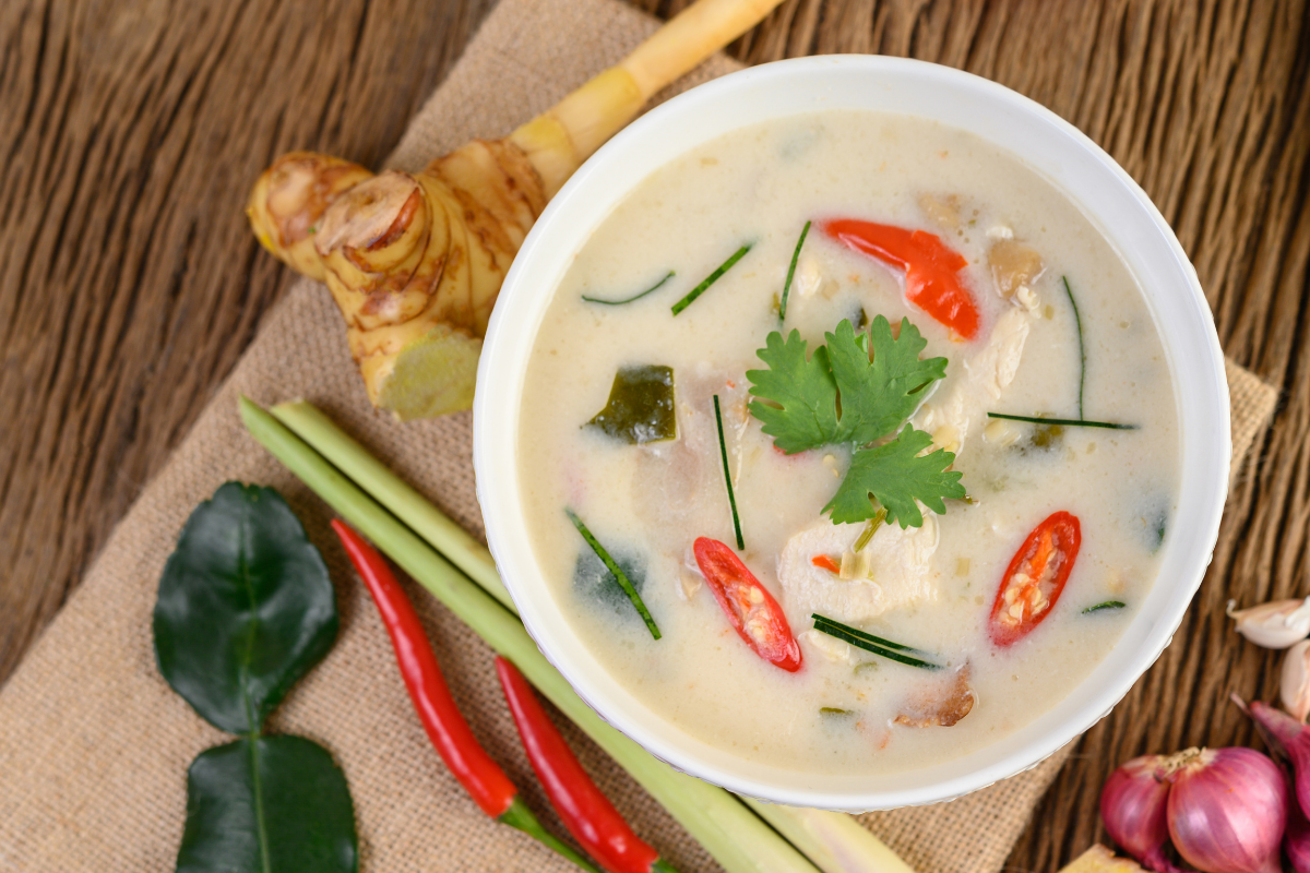 Thai Coconut Lemongrass Soup
