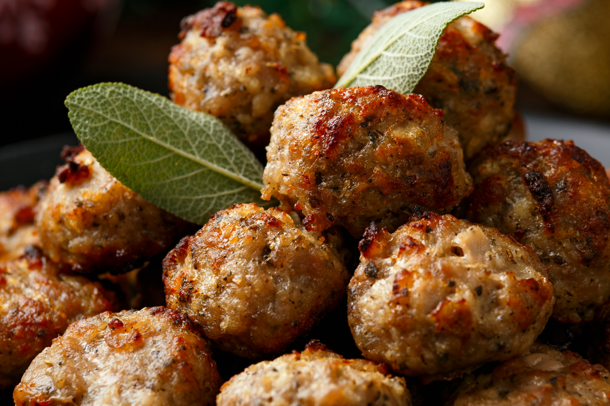 Crispy Stuffing Balls Recipe