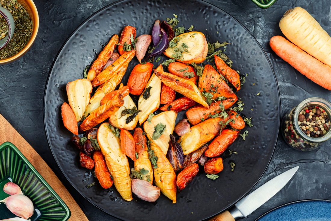 Spicy Honey-Glazed Carrots & Parsnips - Hamilton Beach UK