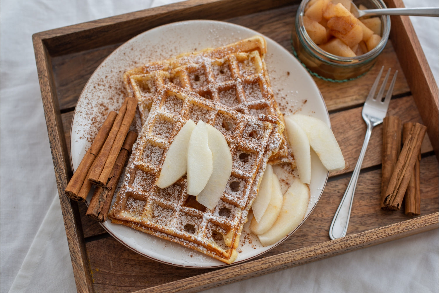 Cinnamon Belgian Waffles - Hamilton Beach UK