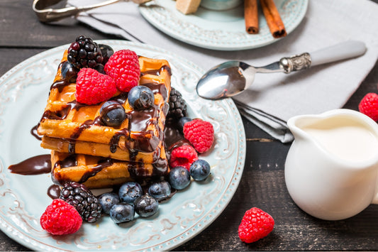 Easy French Toast Waffles